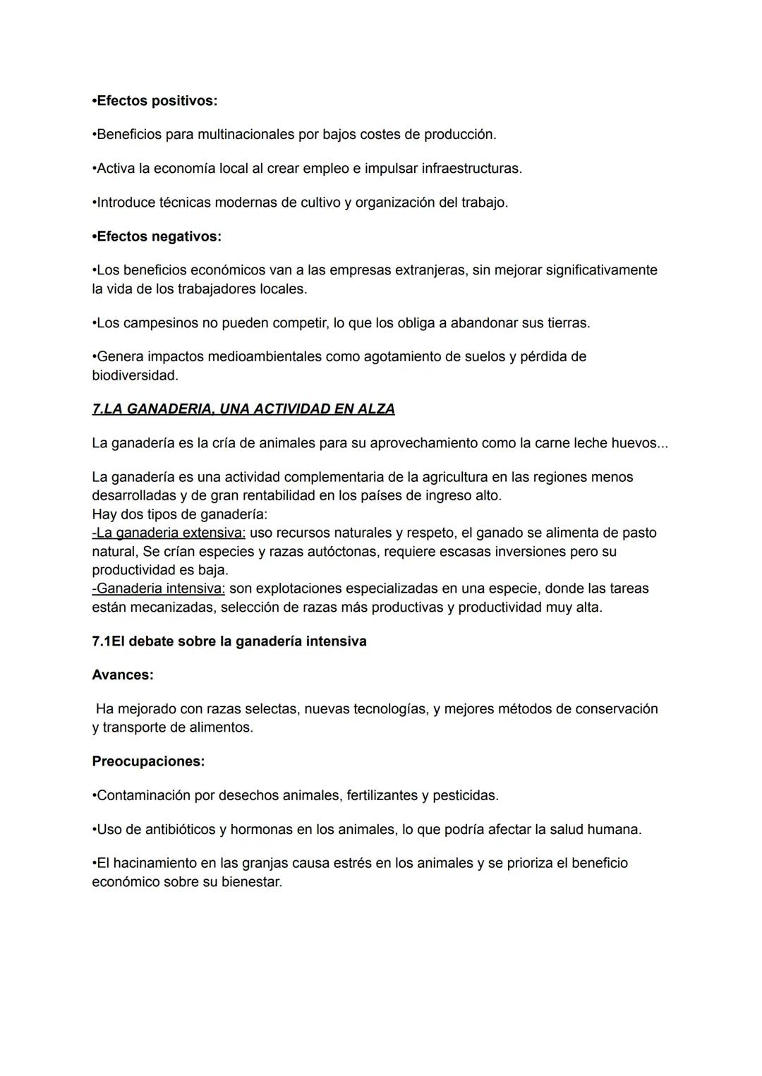 # 1.EL SECTOR PRIMARIO EN EL MUNDO
1.1 Actividades del sector primario.
El sector primario son las actividades que proporcionan recursos b