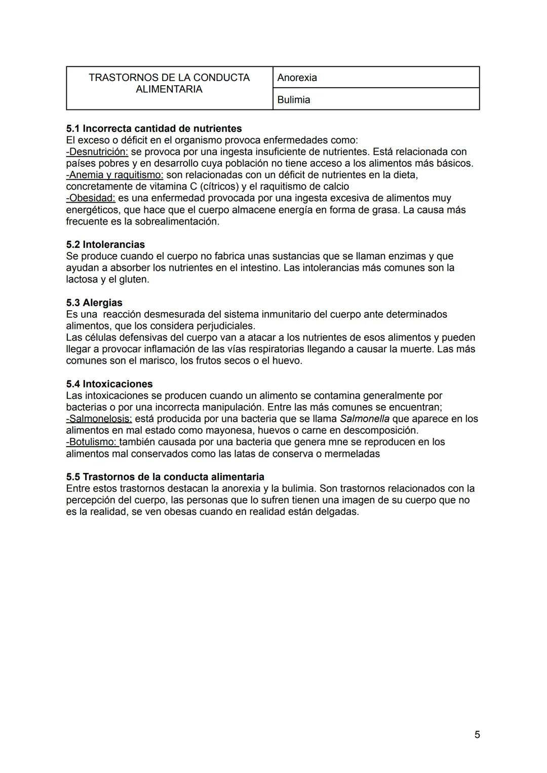 Tema 2-Alimentación y nutrición
1.DIFERENCIAS ENTRE ALIMENTACION Y NUTRICION
-La alimentación es un proceso voluntario mediante el cual com
