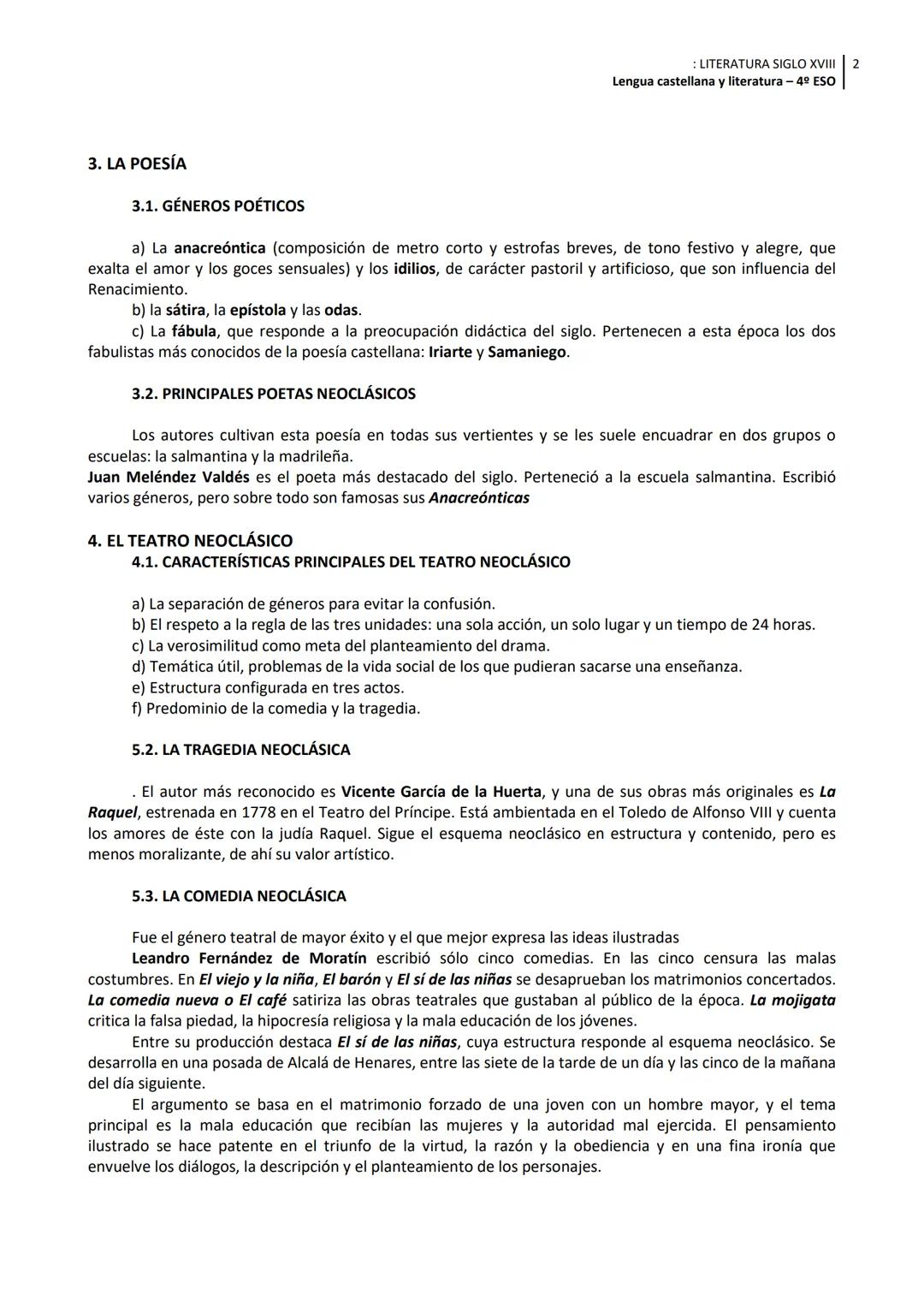 EL SIGLO XVIII
: LITERATURA SIGLO XVIII
Lengua castellana y literatura - 4º ESO
1. LA ILUSTRACIÓN
La Ilustración se convertirá en un movimie