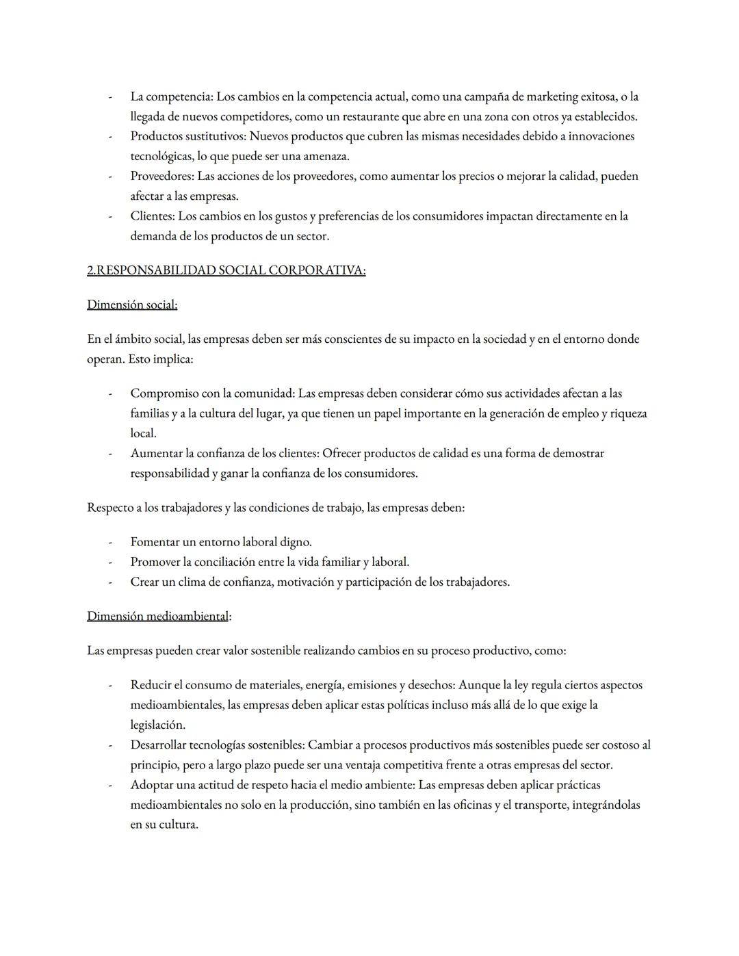 # TEMA 4: EL ENTORNO DE LA EMPRESA Y LA RESPONSABILIDAD CORPORATIVA SOCIAL
1.EL ENTORNO DE LA EMPRESA
El entorno de una empresa son todos