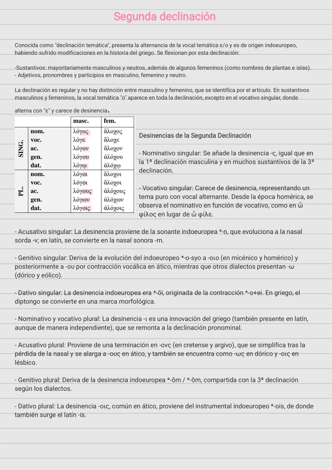 # CASOS Y FUNCIONES
(SIN PREPOSICIÓN)
El sistema de casos en el indoeuropeo originalmente tenía ocho casos que se distinguían por sus
desin