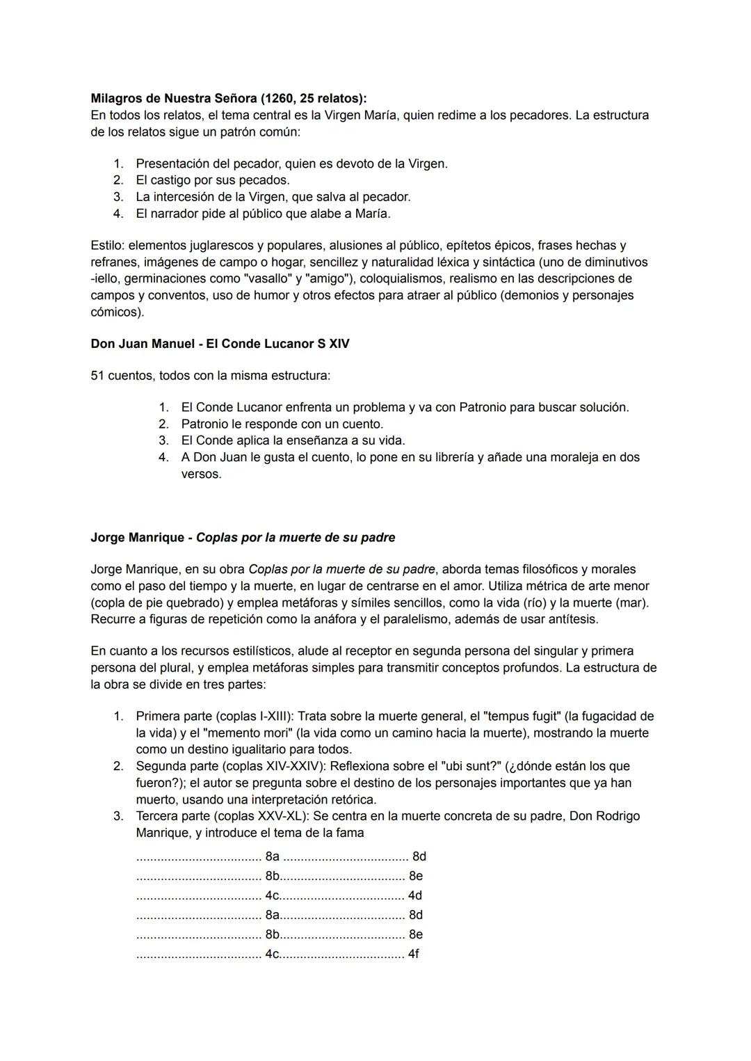 Mester de Juglaría (XII-XIII):
Transmisión oral por autores anónimos, con hazañas de héroes. Su fin es informar y entretener. La
métrica es