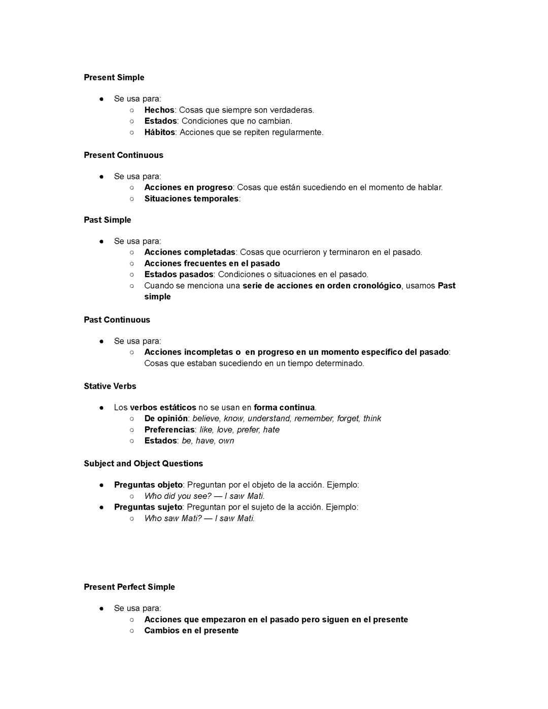 Gramática inglesa