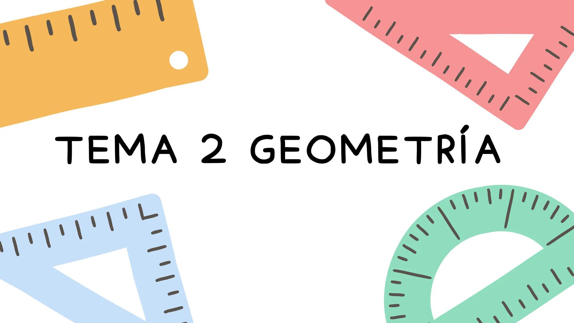 ויויוי
זיויו
TEMA 2 GEOMETRÍA
ויויויב
Lיויויויוי 1
TIPOS DE RECTAS
Semirecta: es cada una de las partes en las que queda
dividida una recta