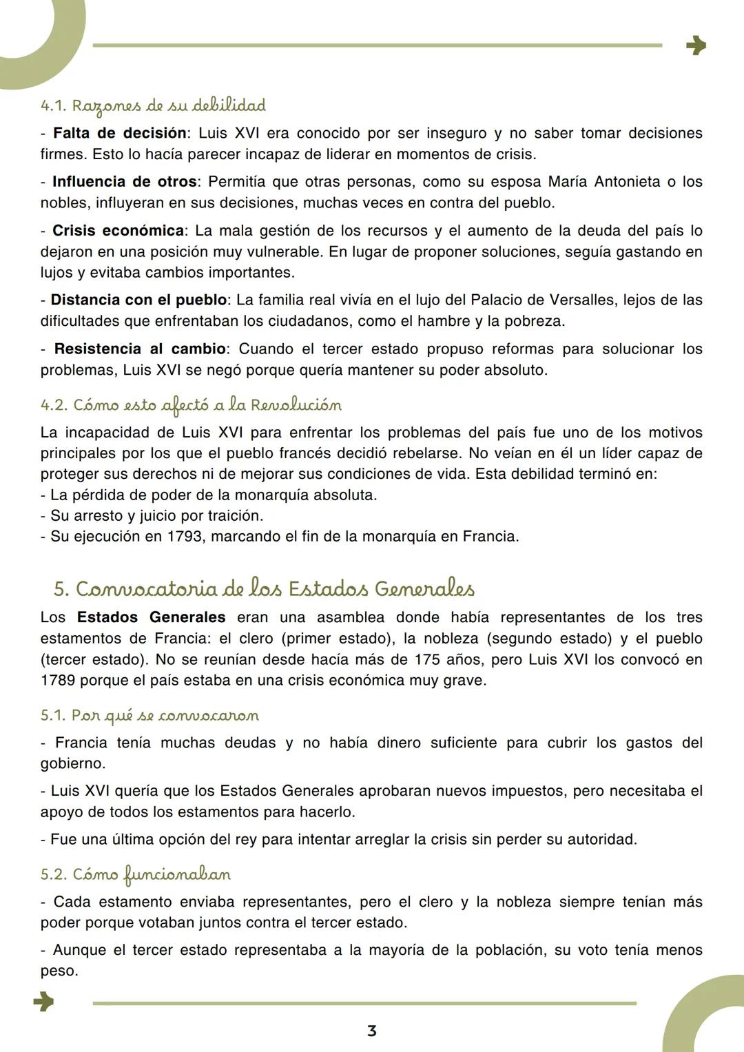 # La Revolución Francesa (1789-1799)
RESUMEN
causas
1. Desigualdad social: La sociedad estaba dividida en tres estamentos (clero, noblez