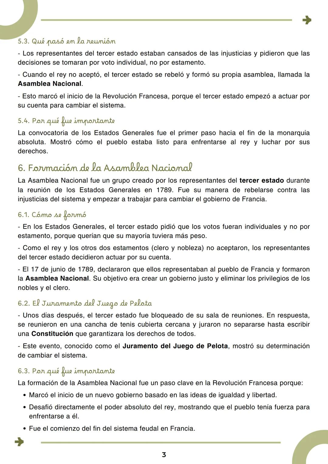 # La Revolución Francesa (1789-1799)
RESUMEN
causas
1. Desigualdad social: La sociedad estaba dividida en tres estamentos (clero, noblez