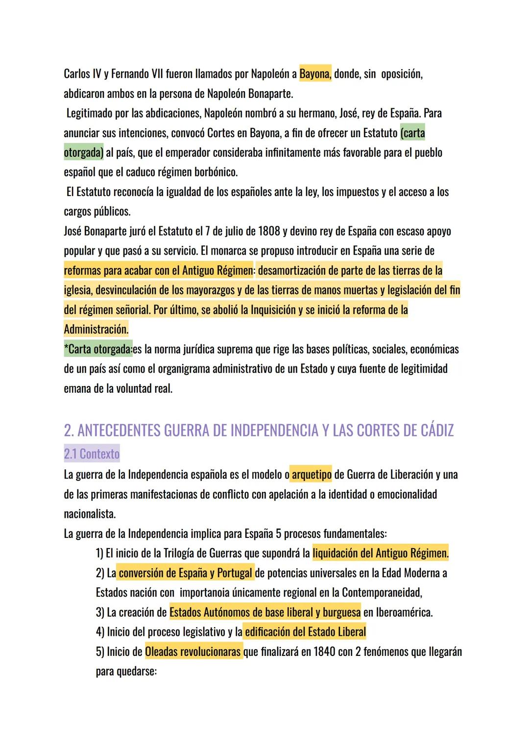 GUERRA Y LIBERACIÓN
NACIONAL
1788-1833 1.EL REINADO DE CARLOS IV
1.1El temor a la expansión revolucionaria
ΕΙ
rey Carlos IV accedió al trono