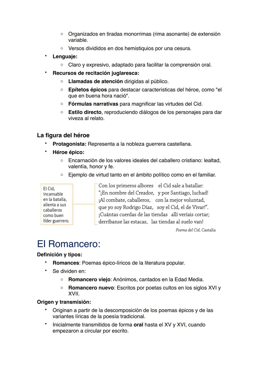 Literatura
Medieval
•
•
Edad media:
Influencia cultural: El Camino de Santiago impulsó una cultura
específica en la Península.
Sociedad medi