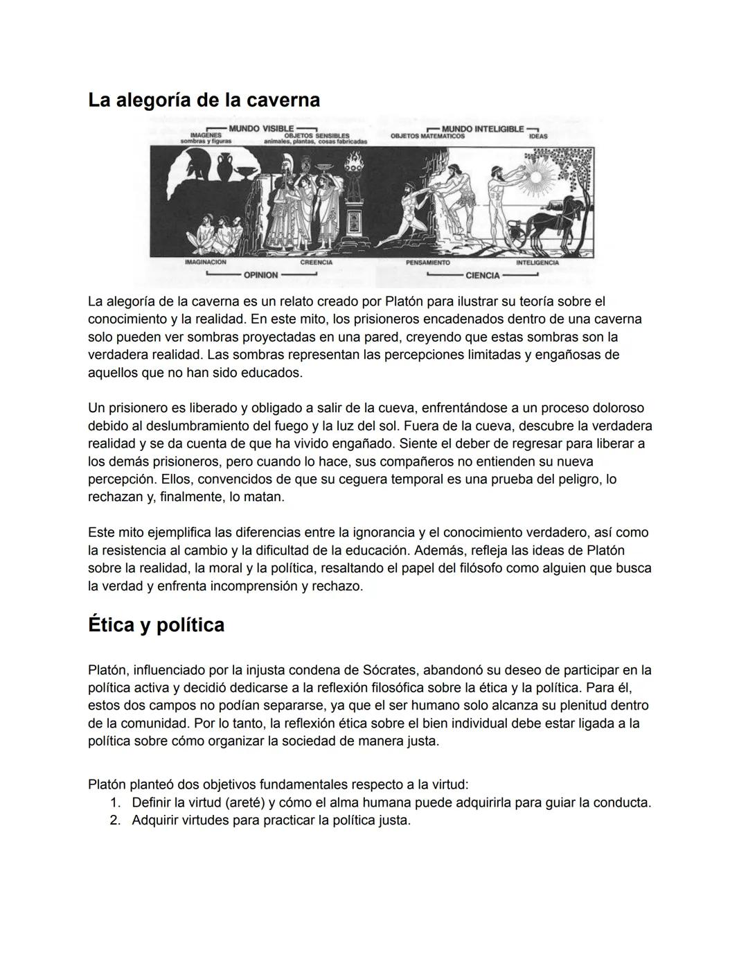 Platón
Contexto sociopolítico y cultural
Platón, nacido en Atenas en 427 a.C. y discípulo de Sócrates, fundó la Academia y trató de
reformar