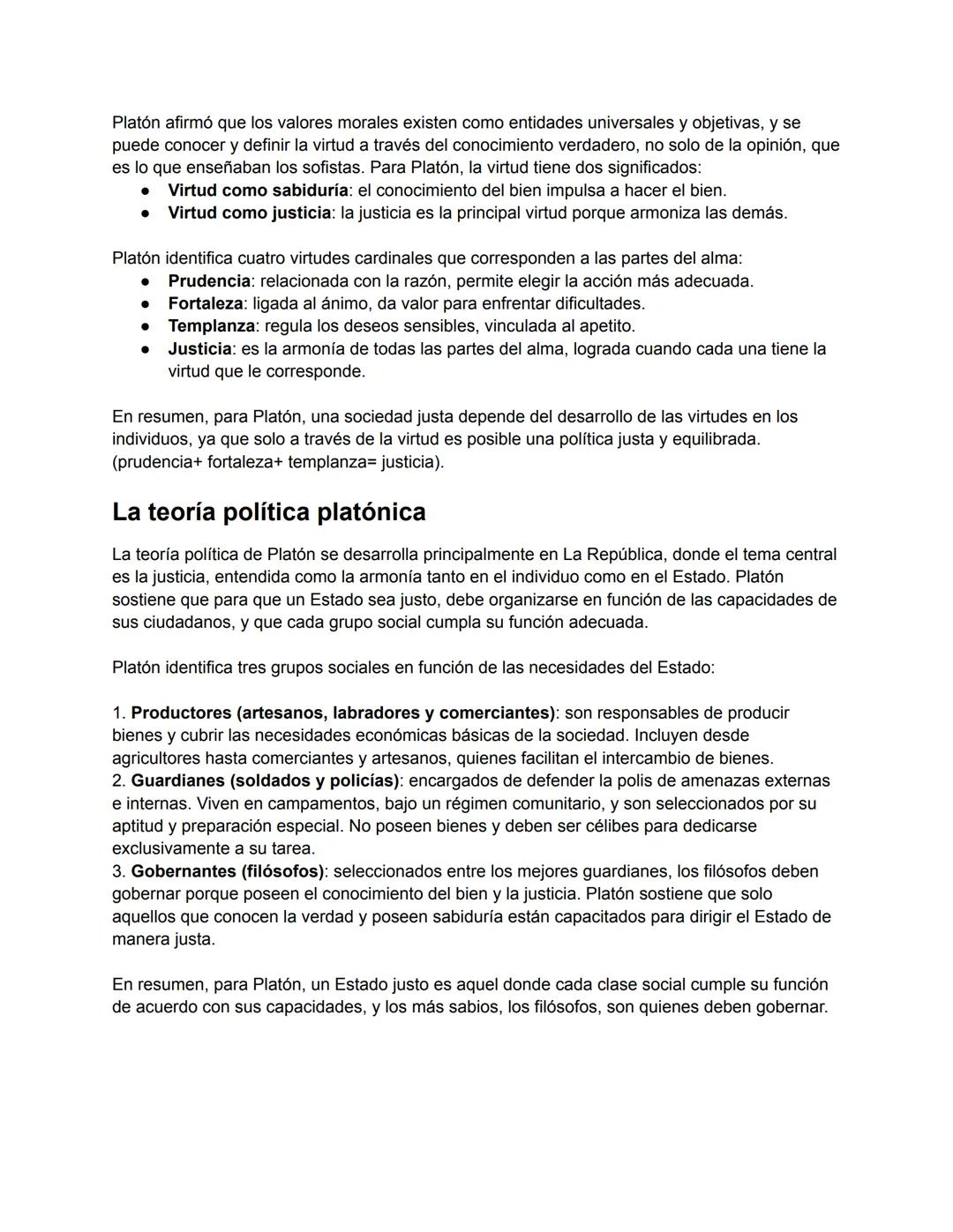 Platón
Contexto sociopolítico y cultural
Platón, nacido en Atenas en 427 a.C. y discípulo de Sócrates, fundó la Academia y trató de
reformar