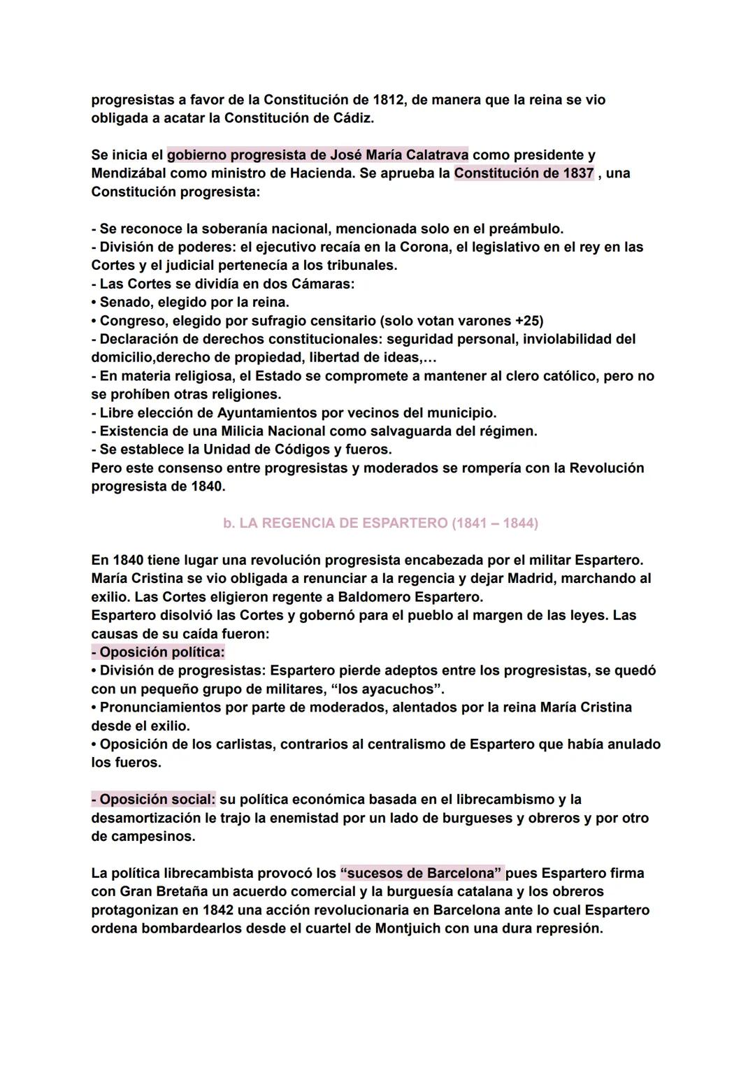HISTORIA DE ESPAÑA. SIGLO XIX.
BLOQUE 6. LA CONFLICTIVA CONSTRUCCIÓN DEL ESTADO LIBERAL (1833-1874).
1. INTRODUCCIÓN:
El periodo comprend