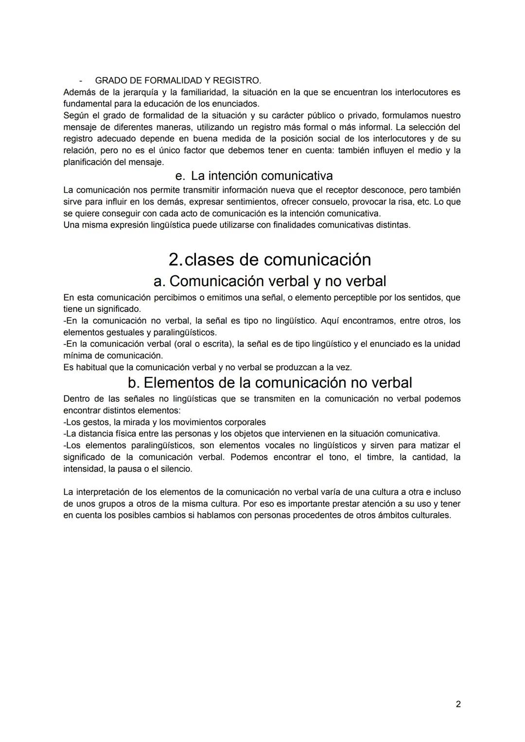 # La comunicación
1. Elementos de la comunicación
a. Componentes del Acto comunicativo.
La comunicación es la acción de comprensión, expr