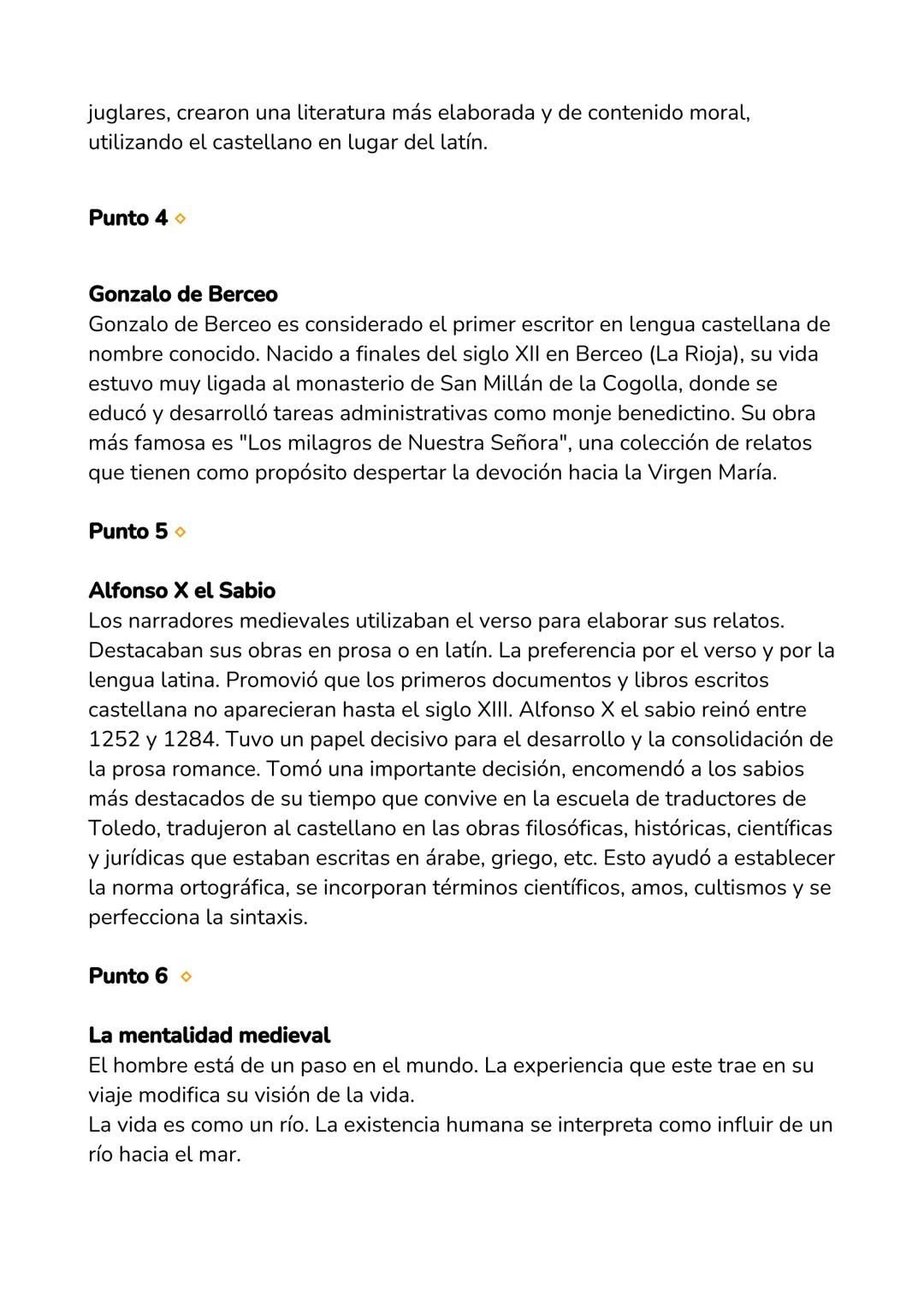 # LA EDAD MEDIA: CONTEXTO HISTÓRICO Y LITERARIO
## Punto 1
### Contexto histórico
La Edad Media es un largo período de casi mil años compr