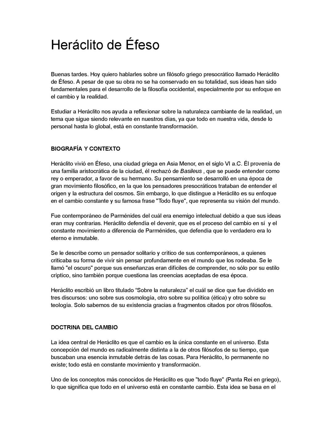 Heráclito de Éfeso