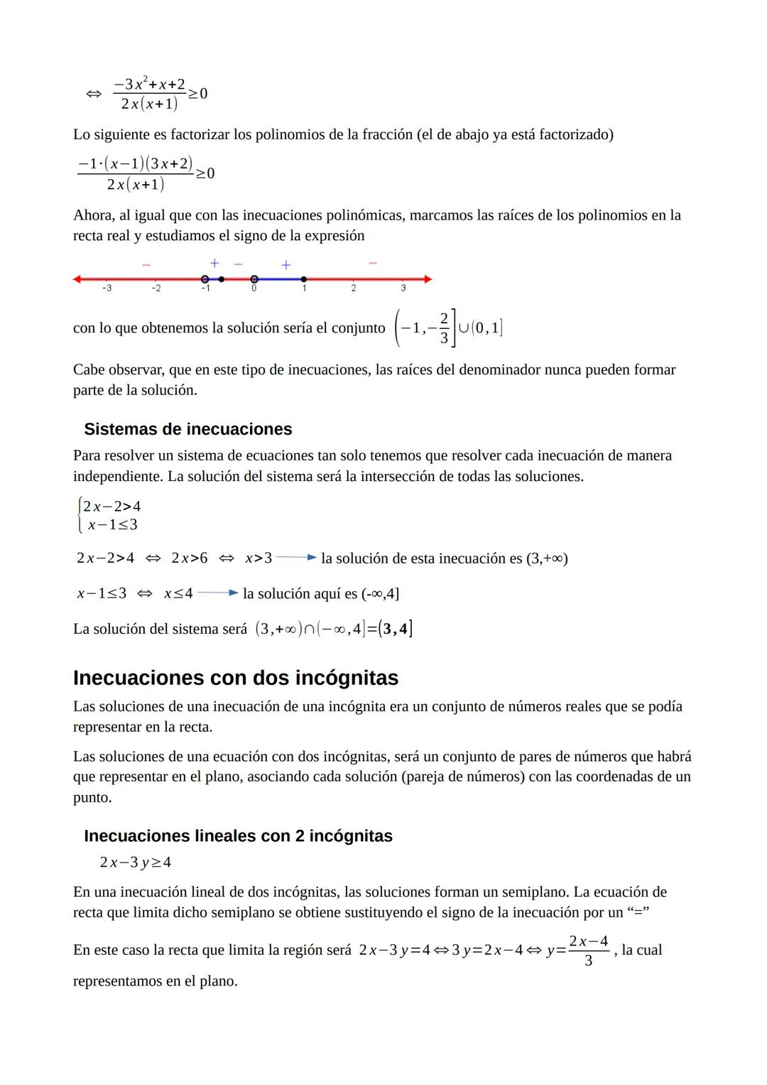 Tema 1 - Ecuaciones, inecuaciones y sistemas
Polinomios
Operaciones
• Suma:
(3xª−2x³+4x²-3x+1)+(2xª−4x³+2x²−x+3)=5x²-6x³+6x²-4x+4
⚫ Resta:
•
