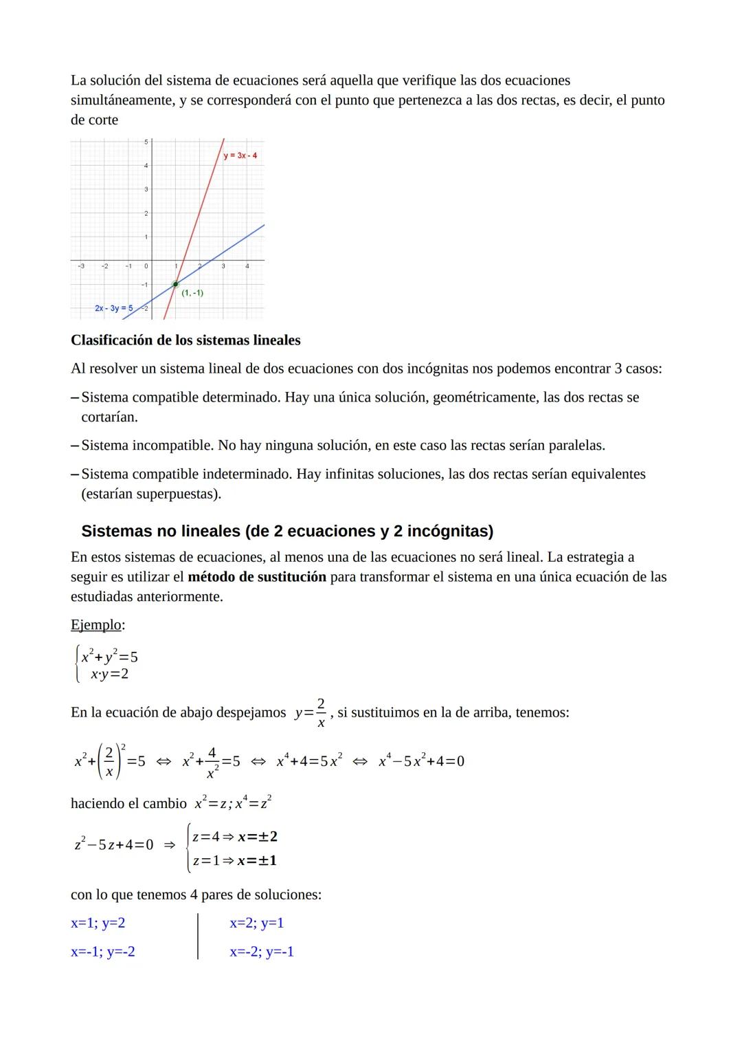 Tema 1 - Ecuaciones, inecuaciones y sistemas
Polinomios
Operaciones
• Suma:
(3xª−2x³+4x²-3x+1)+(2xª−4x³+2x²−x+3)=5x²-6x³+6x²-4x+4
⚫ Resta:
•