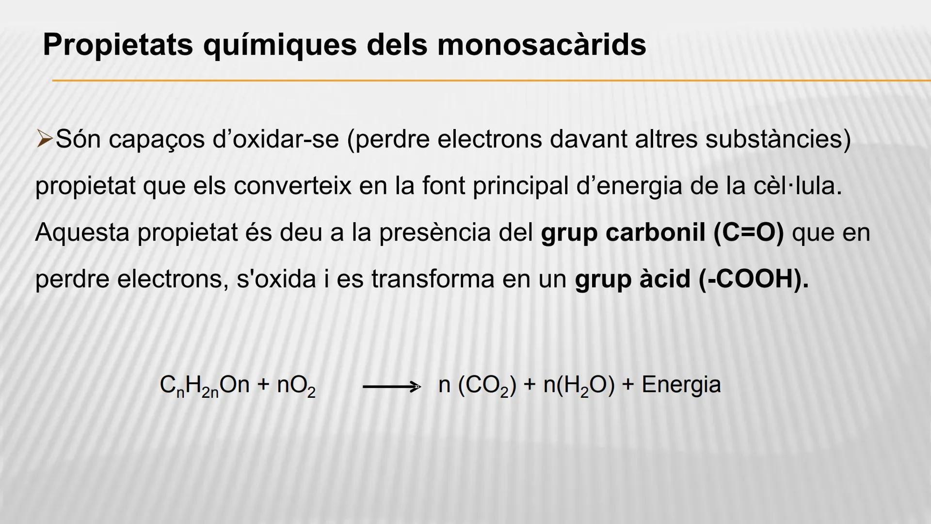 CHOH
CH₂OH
H
H
CHLOH
H
H
OH
H
H
H
H
OH
H
H
OH
H
OH
H
H
OH
H
OH
Celulosa
poli 1,4-0-3-0 glucopiranósido)
Unitat 2.
Els glúcids
WW ELS GLÚCIDS
