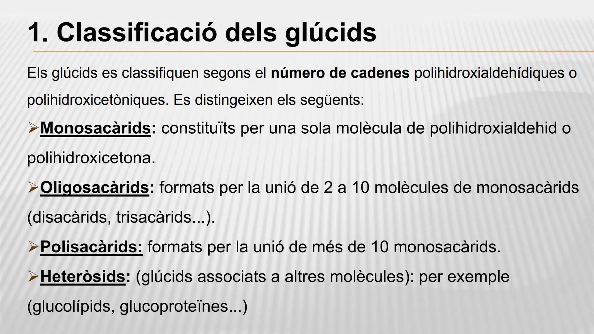 CHOH
CH₂OH
H
H
CHLOH
H
H
OH
H
H
H
H
OH
H
H
OH
H
OH
H
H
OH
H
OH
Celulosa
poli 1,4-0-3-0 glucopiranósido)
Unitat 2.
Els glúcids
WW ELS GLÚCIDS