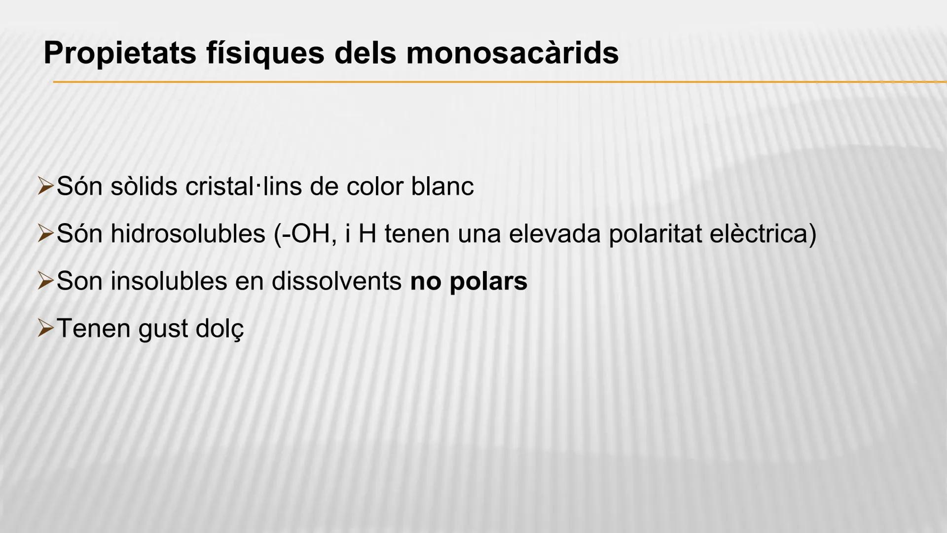 CHOH
CH₂OH
H
H
CHLOH
H
H
OH
H
H
H
H
OH
H
H
OH
H
OH
H
H
OH
H
OH
Celulosa
poli 1,4-0-3-0 glucopiranósido)
Unitat 2.
Els glúcids
WW ELS GLÚCIDS
