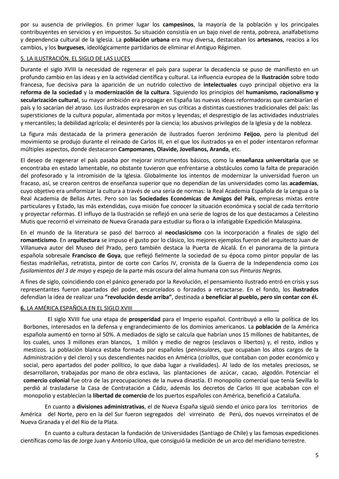 Unidad 7. El siglo XVIII. Borbones y reformismo
En 1700 se instala en España una nueva dinastía, los Borbones. El proceso no fue fácil al g