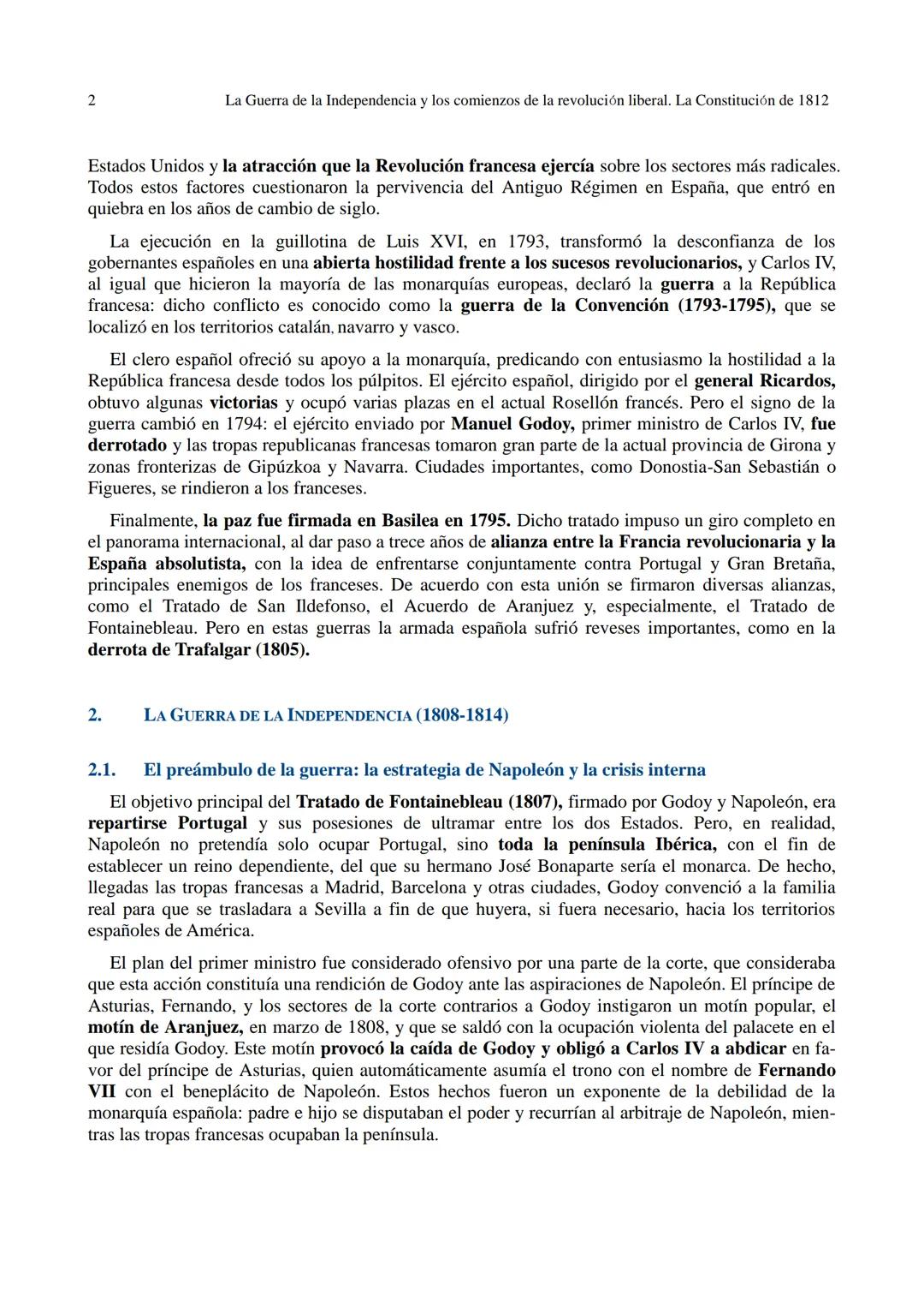 La Guerra de la Independencia y los comienzos de la revolución liberal. La Constitución de 1812
<<<<LA CRISIS DEL ANTIGUO RÉGIMEN>>>
Unida