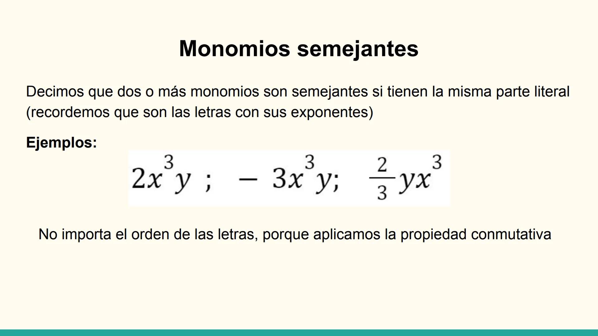 UD2: Expresiones algebraicas ¿Qué es una expresión algebraica?
Una expresión algebraica es toda combinación de números y letras unidas por l