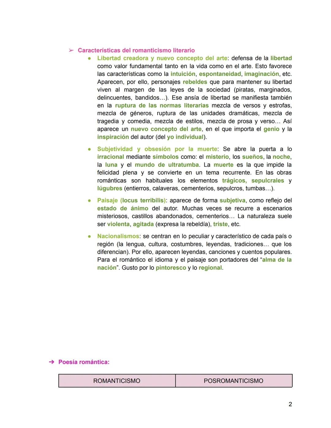 Literatura
El Romanticismo:
S-V-XV
S-XVI
→ Cronología:
Edad Media
Barroco
Romanticismo
Renacimiento Neoclasicismo
Realismo
S-X-VI
SXVIII
XIX