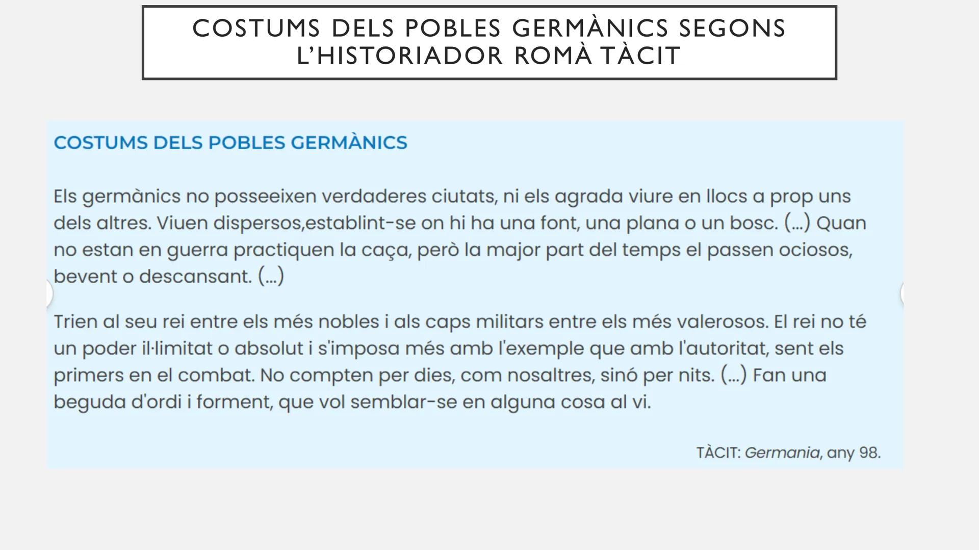 # TEMA I. LA RUPTURA DEL MARE NOSTRUM:
## L'INICI DE L'EDAT MITJANA # CONTINGUTS QUE ANEM A APRENDRE EN
AQUESTA UNITAT:
- Com es va iniciar