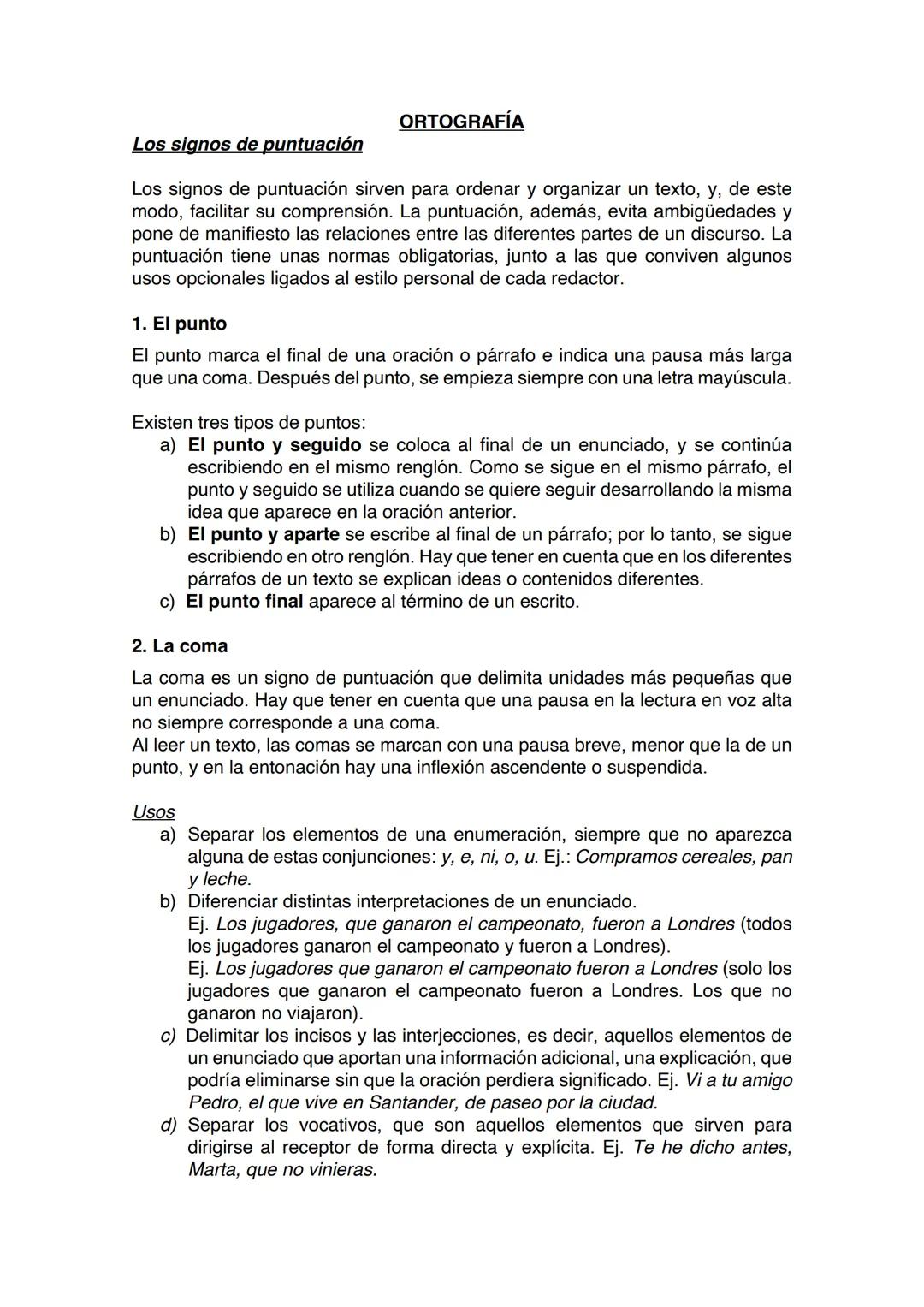 SIGNOS DE PUNTUACIÓN