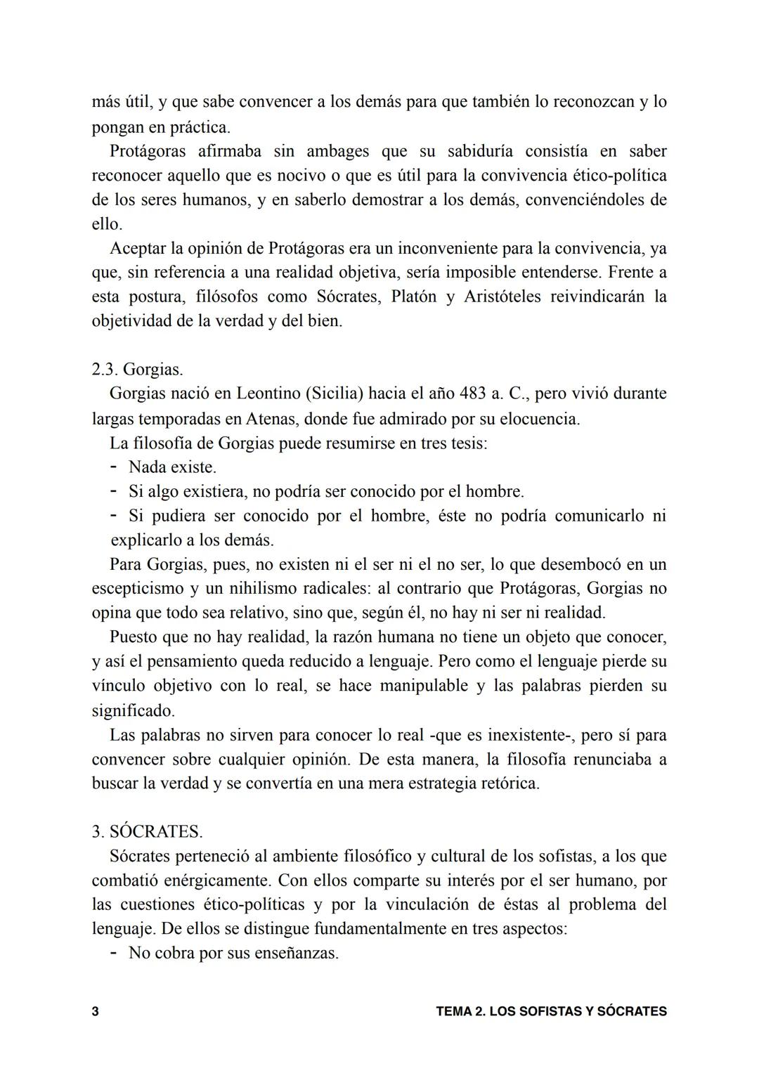 TEMA 2. LOS SOFISTAS Y SÓCRATES.
1. INTRODUCCIÓN.
El periodo posterior a la filosofia presocrática es el de los sofistas y Sócrates,
que c