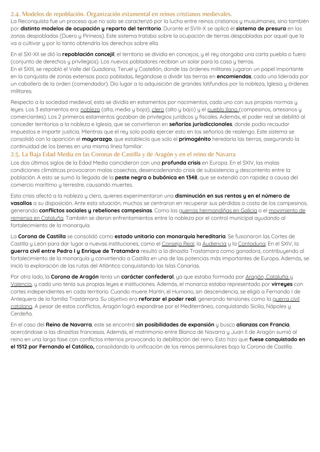 # T2: LA EDAD MEDIA EN LA PENÍNSULA IBÉRICA
2.1. Al-Andalus: evolución política
Aprovechando las disputas de los visigodos, los musulmanes