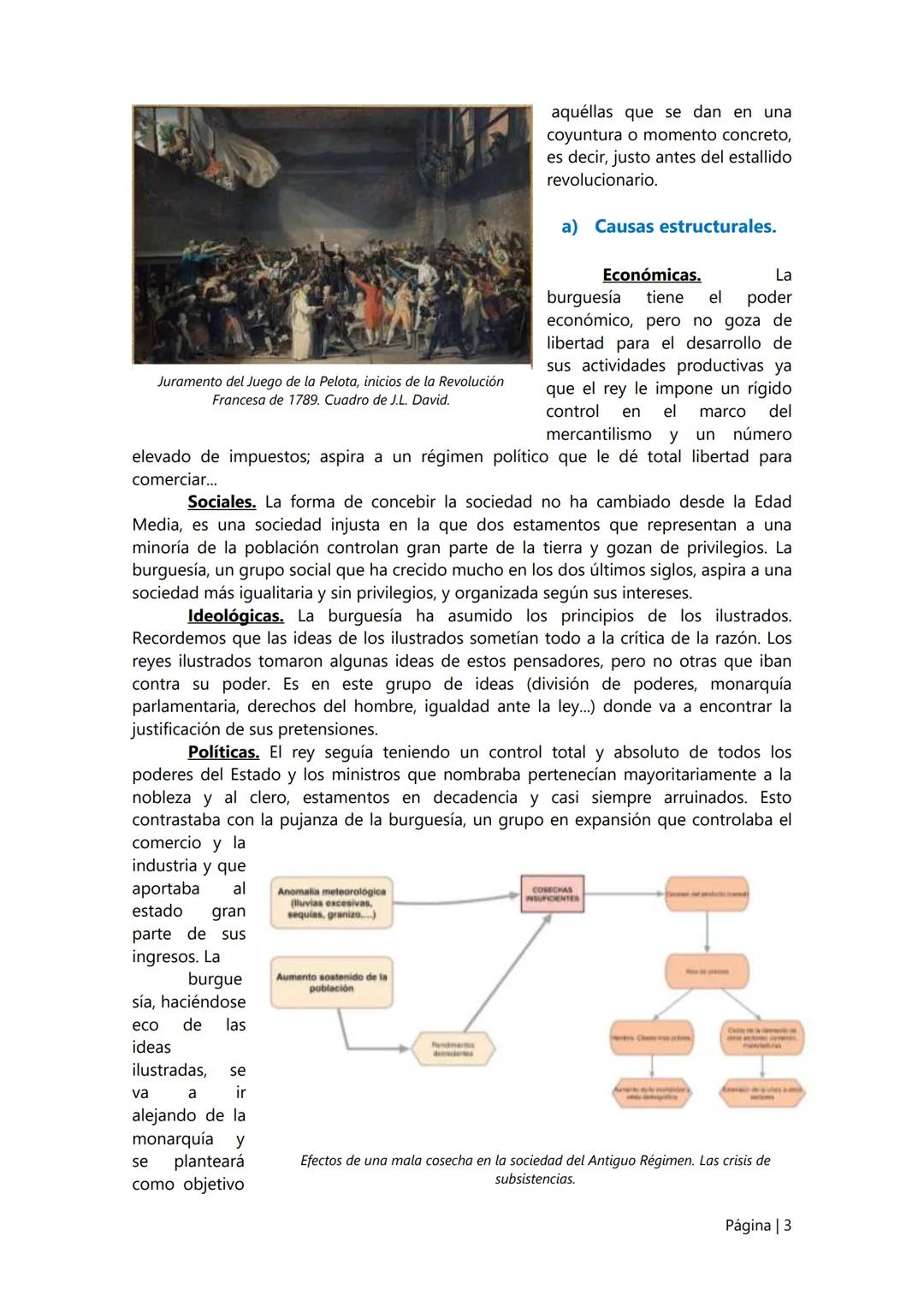 2.
Las revoluciones liberales.
En el tema anterior vimos cómo estaba estructurada la sociedad del Antiguo
Régimen. En el presente vamos a