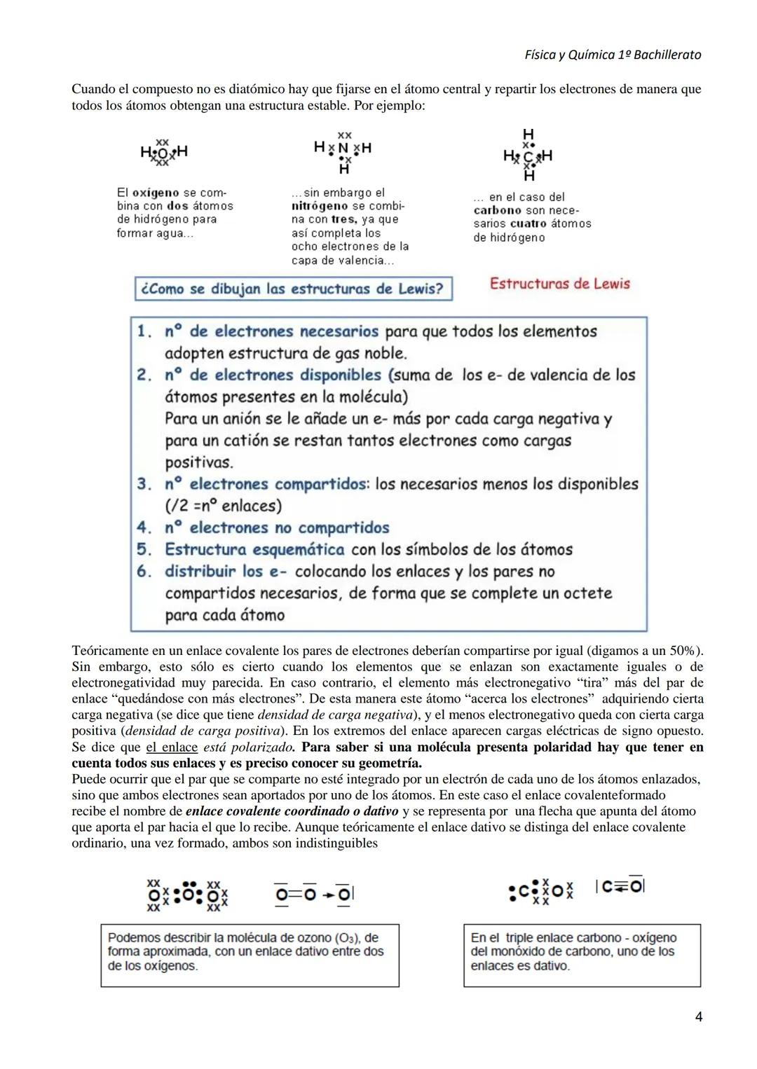 Física y Química 1º Bachillerato
Bloque 2: Enlace químico y estructura de la materia
UNIDAD 3: ENLACE QUÍMICO
Los átomos tienden a unirse un