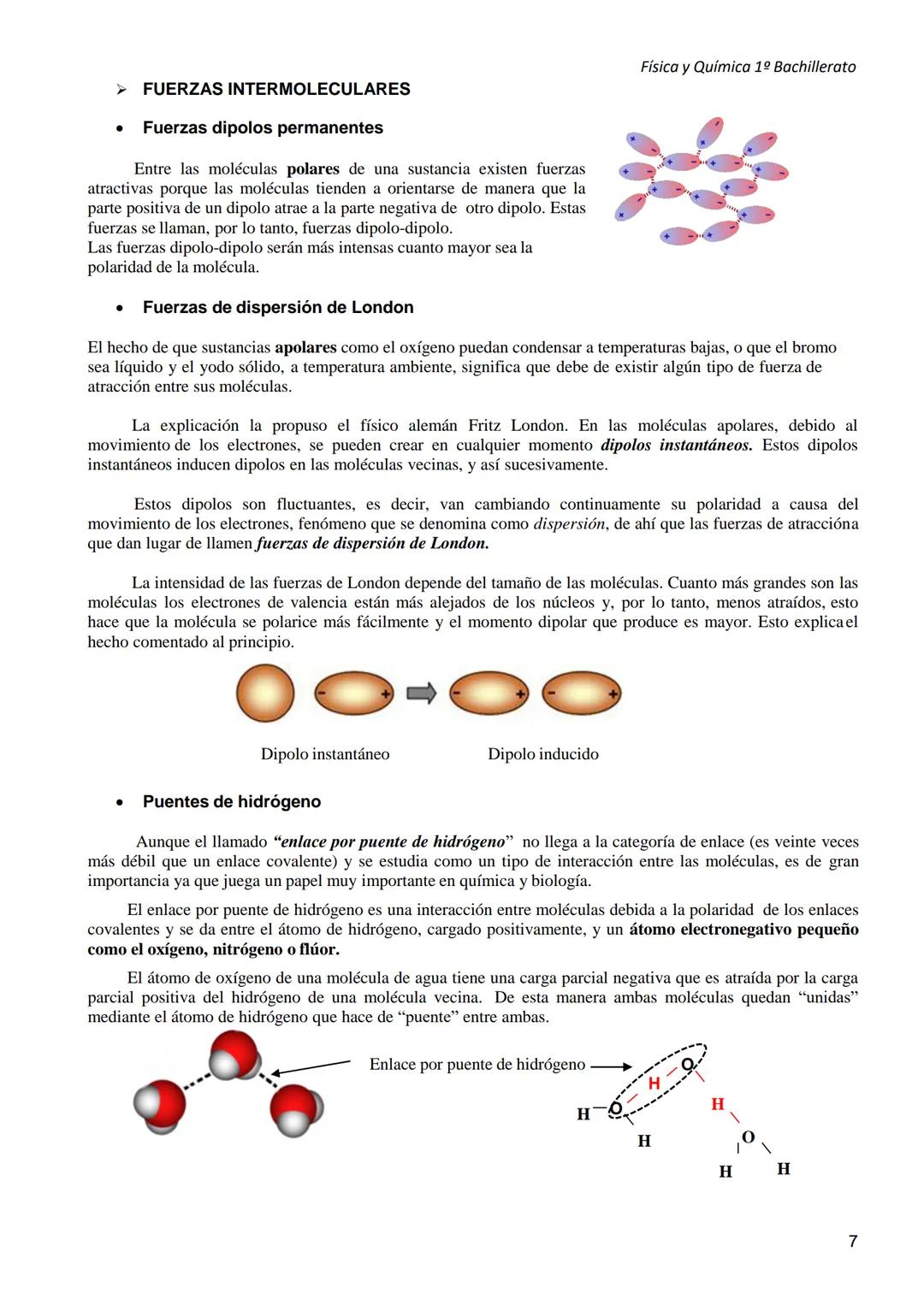 Física y Química 1º Bachillerato
Bloque 2: Enlace químico y estructura de la materia
UNIDAD 3: ENLACE QUÍMICO
Los átomos tienden a unirse un