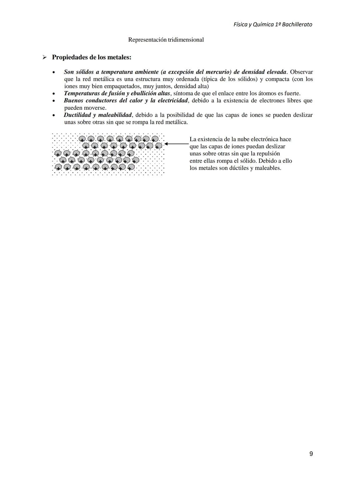 Física y Química 1º Bachillerato
Bloque 2: Enlace químico y estructura de la materia
UNIDAD 3: ENLACE QUÍMICO
Los átomos tienden a unirse un