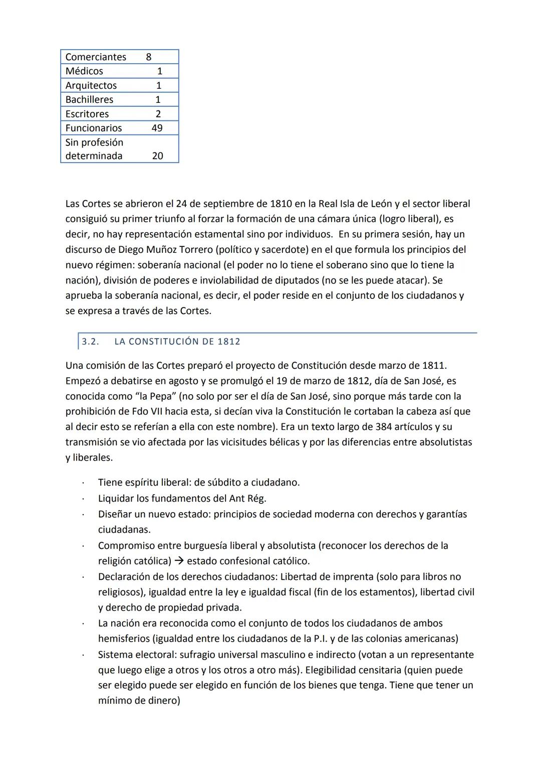 # TEMA 3: LA GUERRA DE LA INDEPENDENCIA Y LOS COMIENZOS DE LA
REVOLUCIÓN LIBERAL. LA CONSTITUCIÓN DE 1812.
1. LA CRISIS DEL REINADO DE CAR