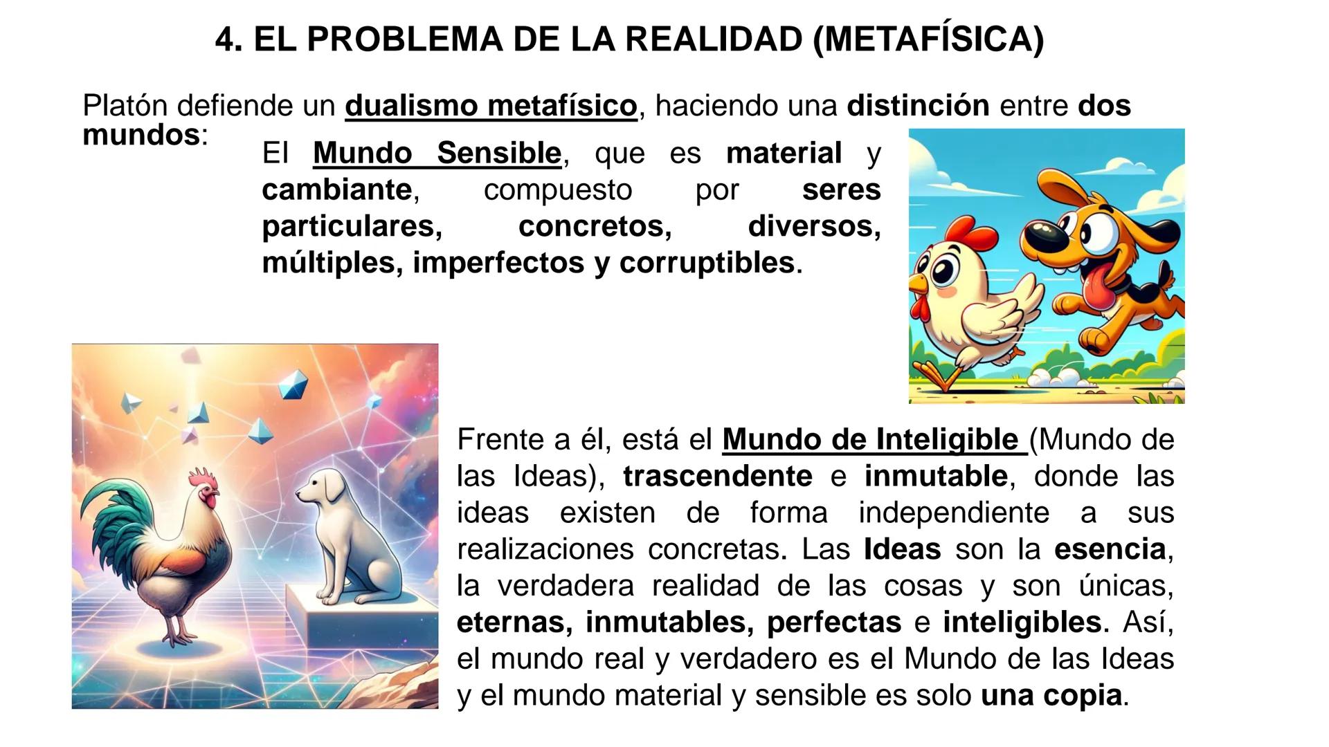 # SDA 2: EL
PENSAMIENTO
DE PLATÓN SABERES BÁSICOS
• A1. Historicidad y universalidad de los problemas y
concepciones filosóficas. Métodos