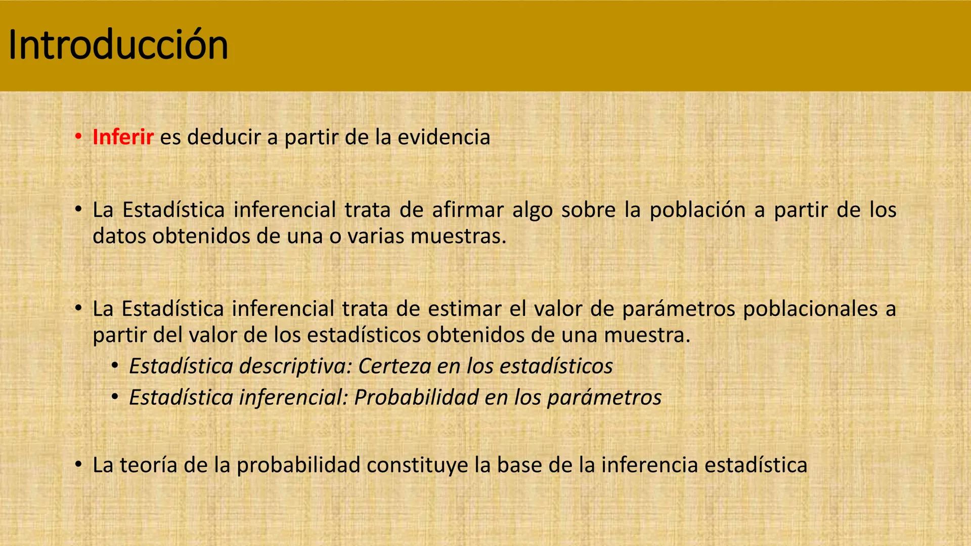 # MÉTODOS CUANTITATIVOS DE
INVESTIGACIÓN
## 3.2 Inferencia Estadística y
## Contraste de Hipótesis Inferencia Estadística
• Introducción
•