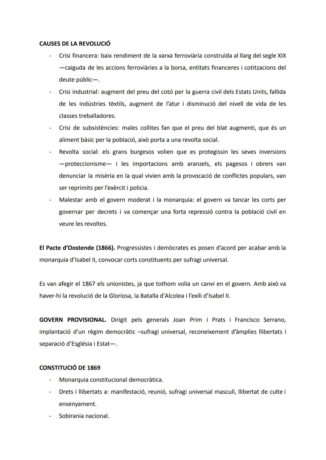 # REGNAT D'ISABEL II I SEXENNI DEMOCRÀTIC
LA CONSTRUCCIÓ DE L'ESTAT LIBERAL A ESPANYA (1833-1874)
El 1833 Isabel II agafa el tron -regènci