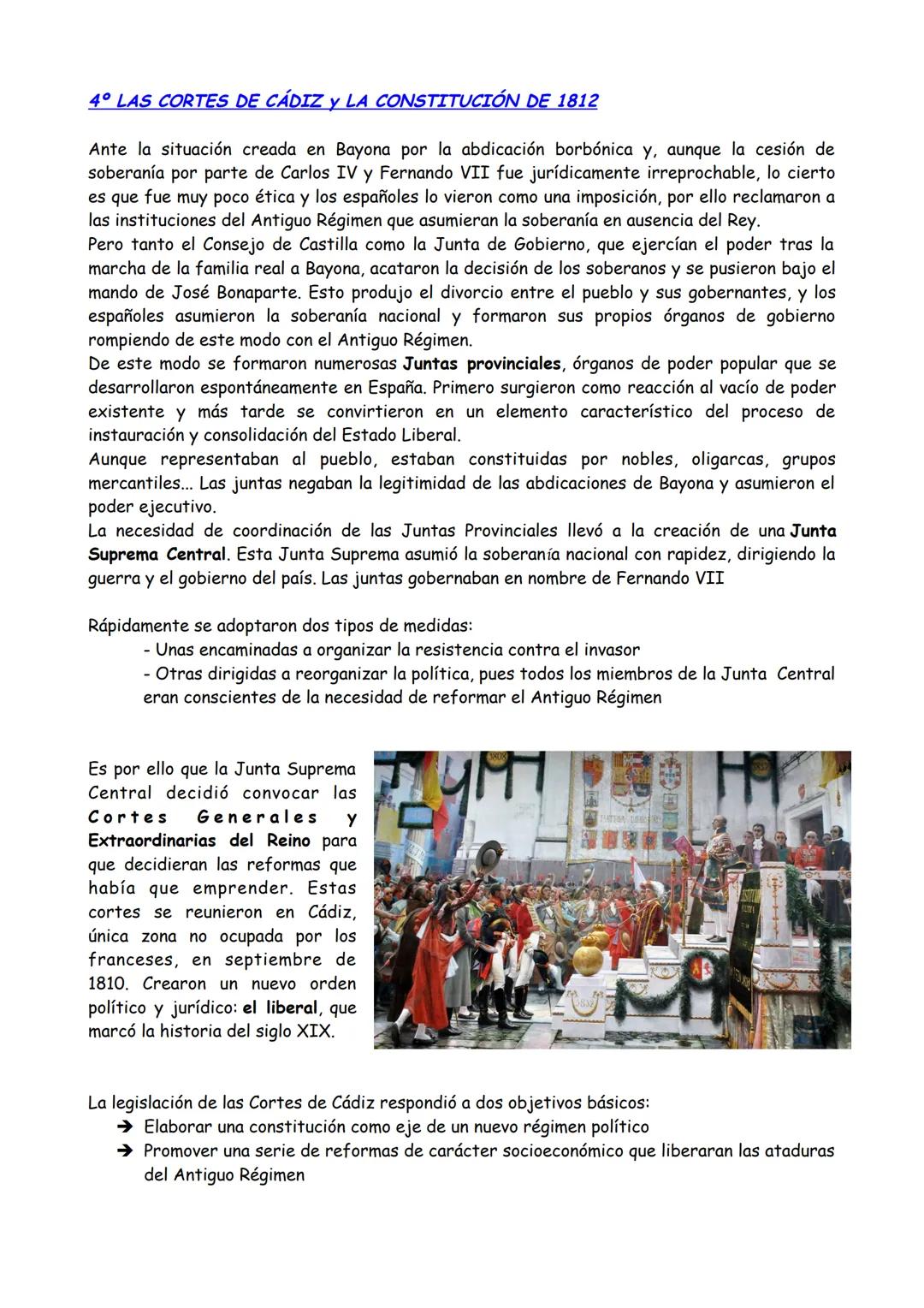 # FIN DEL ANTIGUO RÉGIMEN EN ESPAÑA
LA GUERRA DE INDEPENDENCIA
## 1° INTRODUCCIÓN
Desde finales del siglo XVIII y, sobre todo, durante el