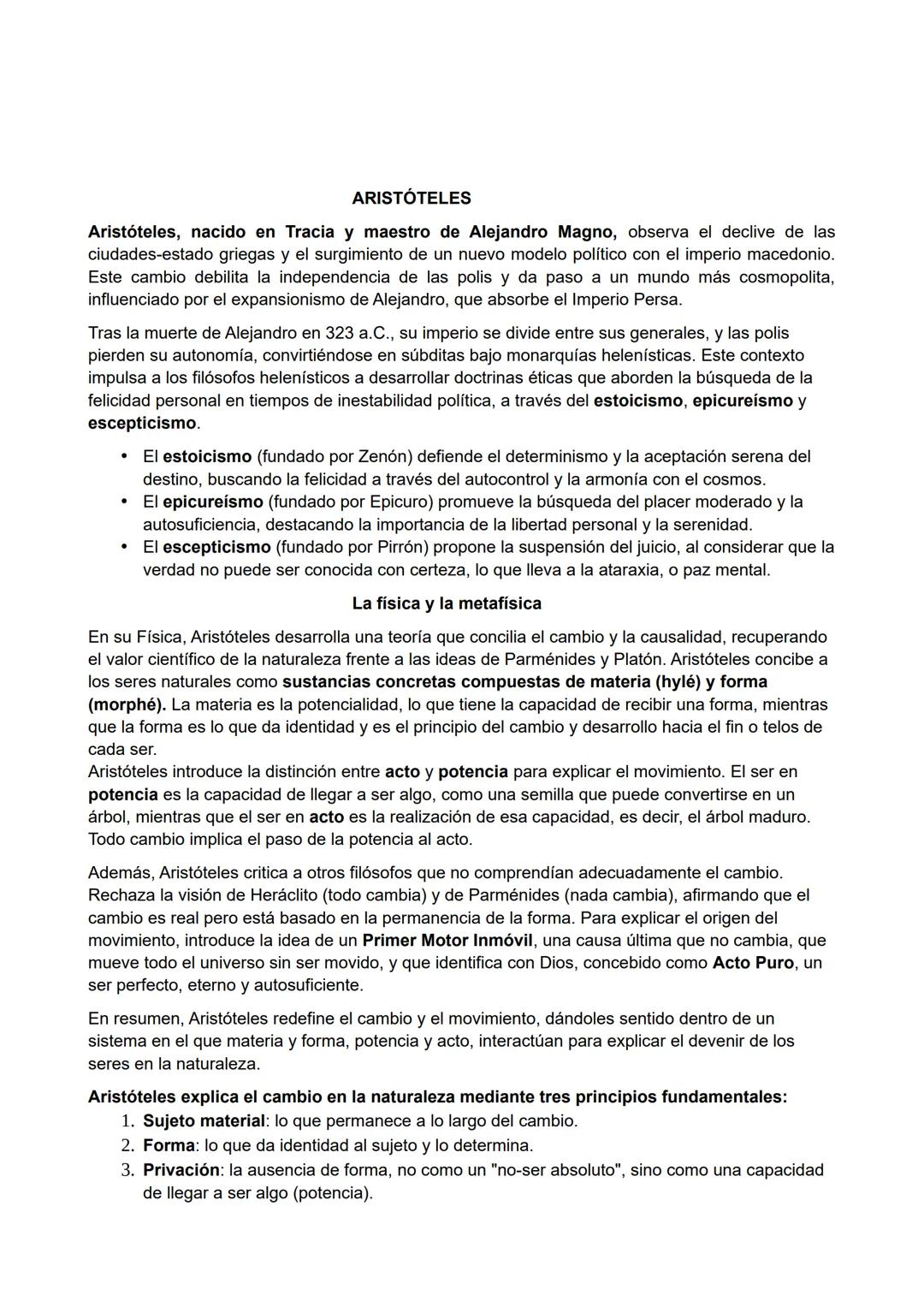 # EXAMEN FILOSOFÍA 1ºTRIMESTRE
La filosofía en Grecia surge en el siglo VI a.C., en un contexto de transformación cultural que
marca un cam