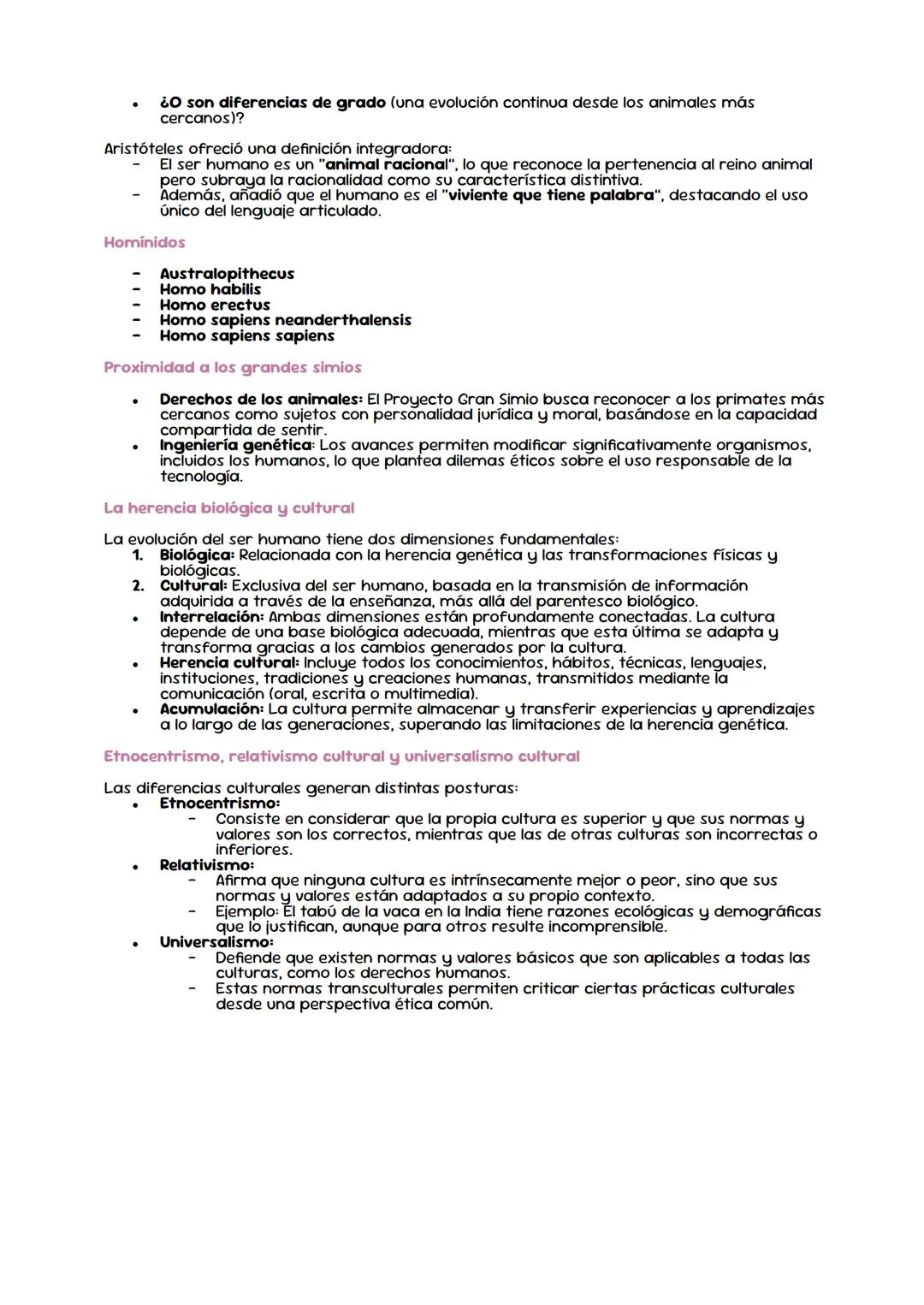 UNIDAD 2: ANTROPOLOGÍA
2. 1. Introducción: ¿Qué es el hombre?
La antropología es la ciencia que estudia al ser humano desde tres perspectiva