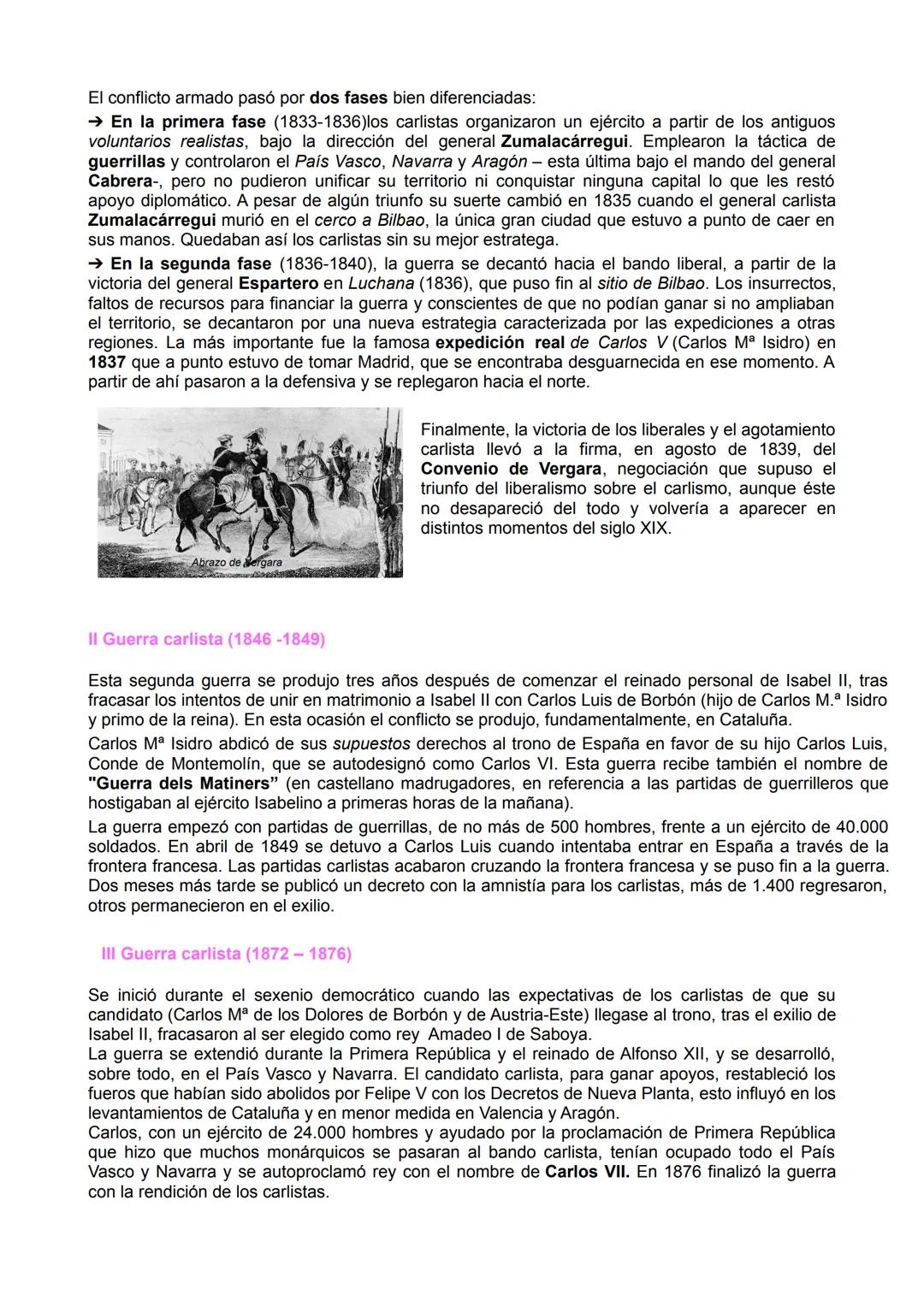 # TEMA 5
CONSOLIDACIÓN DEL ESTADO LIBERAL
EL REINADO DE ISABEL II
1° INTRODUCCIÓN
Al morir Fernando VII, en septiembre de 1833, le sucedi