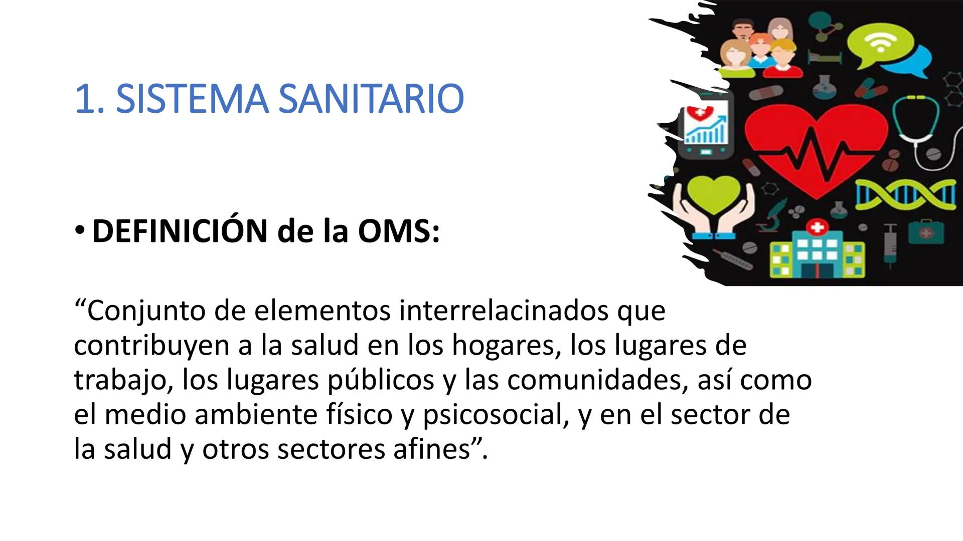 # UT 1. SISTEMA
# NACIONAL
# DE SALUD
OFICINA DE FARMACIA
1º FARMACIA Y PARAFARMACIA El sistema sanitario
español
Características
del sis
