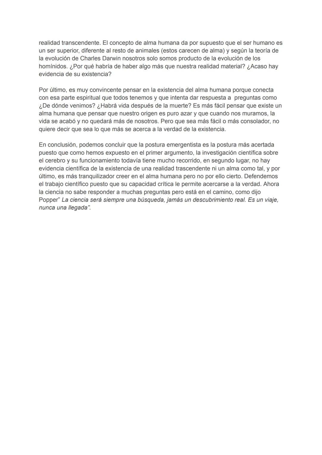 # DISERTACIÓN FILOSÓFICA SOBRE EL ALMA HUMANA
Cuerpo, luego mente.
En la presente disertación filosófica vamos a analizar cuál es la conce