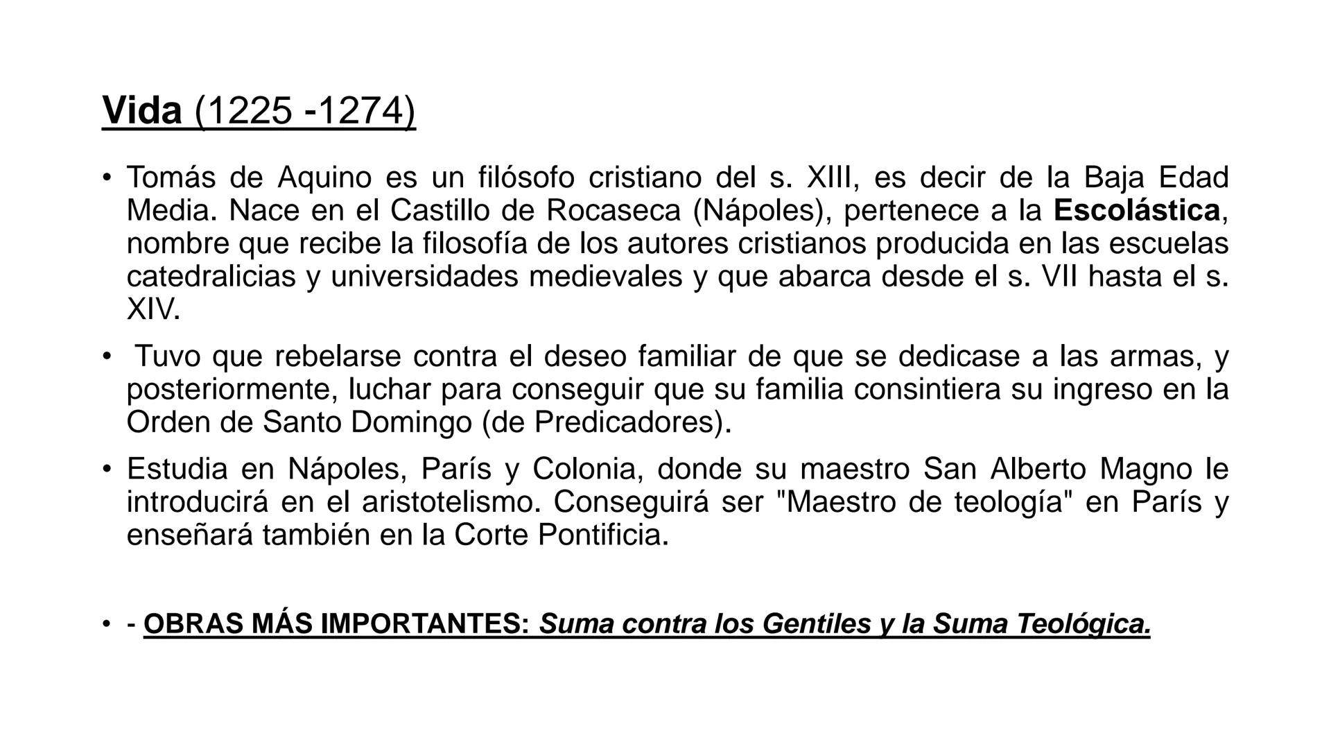 # Santo Tomás de Aquino
Fuente de la imagen: https://www.magisnet.com/ # Vida (1225-1274)
* Tomás de Aquino es un filósofo cristiano del