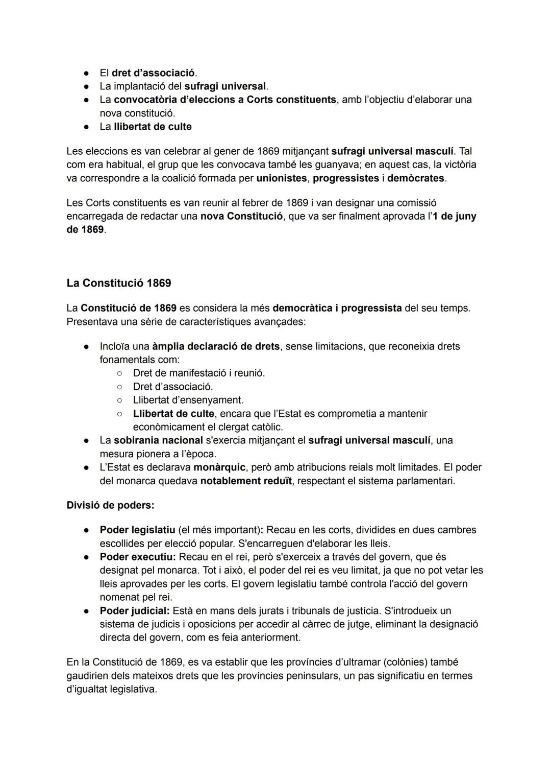 # EL SEXENNI DEMOCRÀTIC (1868-1874)
## Concepte i característiques generals
El Sexenni Democràtic (1868-1874) comença amb la Revolució de