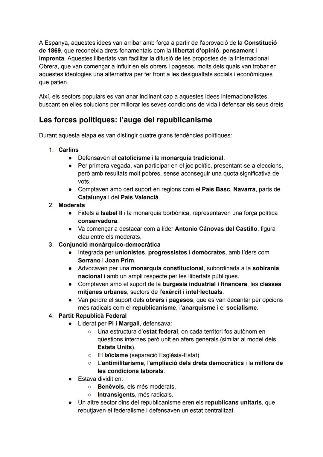 # EL SEXENNI DEMOCRÀTIC (1868-1874)
## Concepte i característiques generals
El Sexenni Democràtic (1868-1874) comença amb la Revolució de