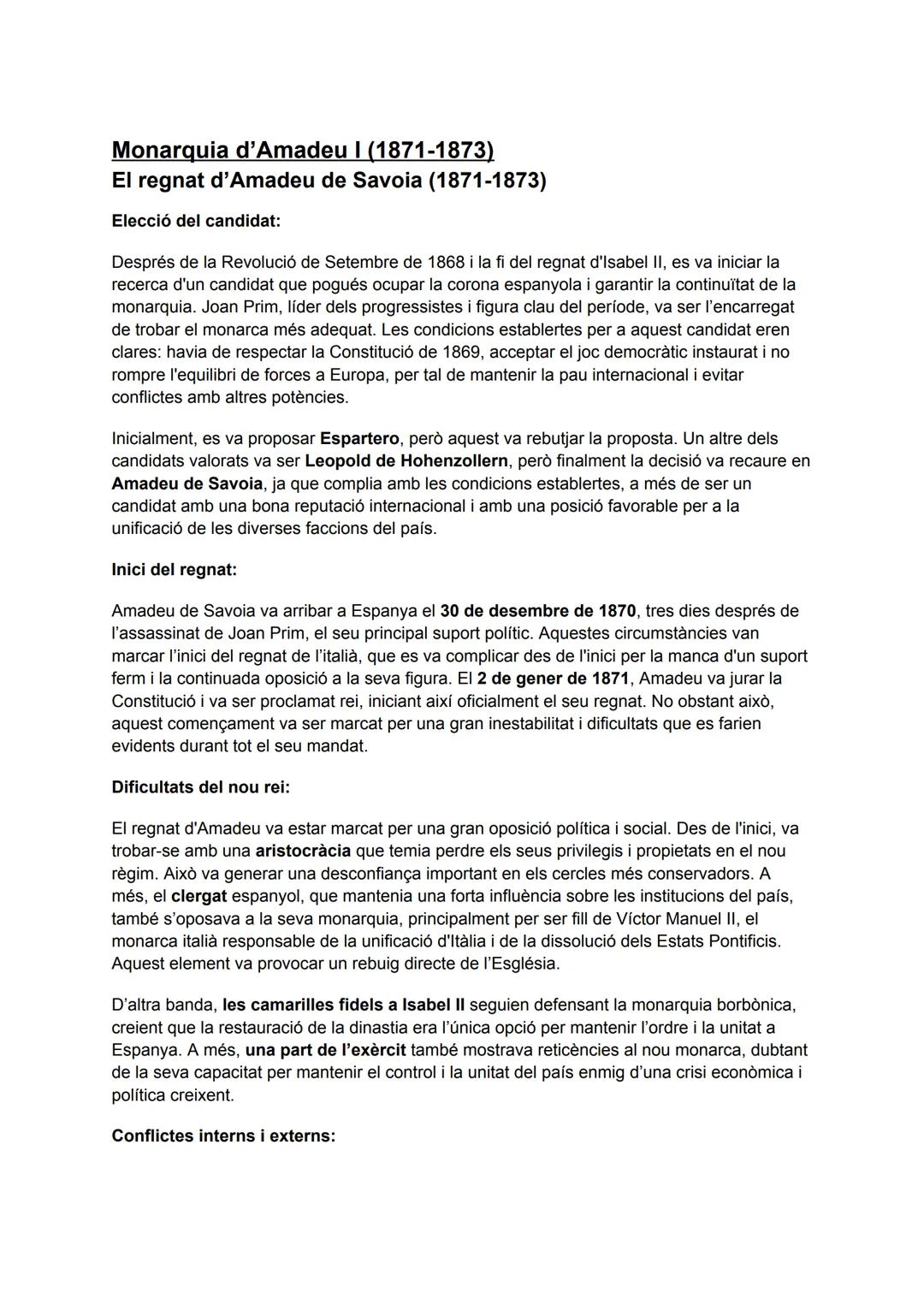 # EL SEXENNI DEMOCRÀTIC (1868-1874)
## Concepte i característiques generals
El Sexenni Democràtic (1868-1874) comença amb la Revolució de