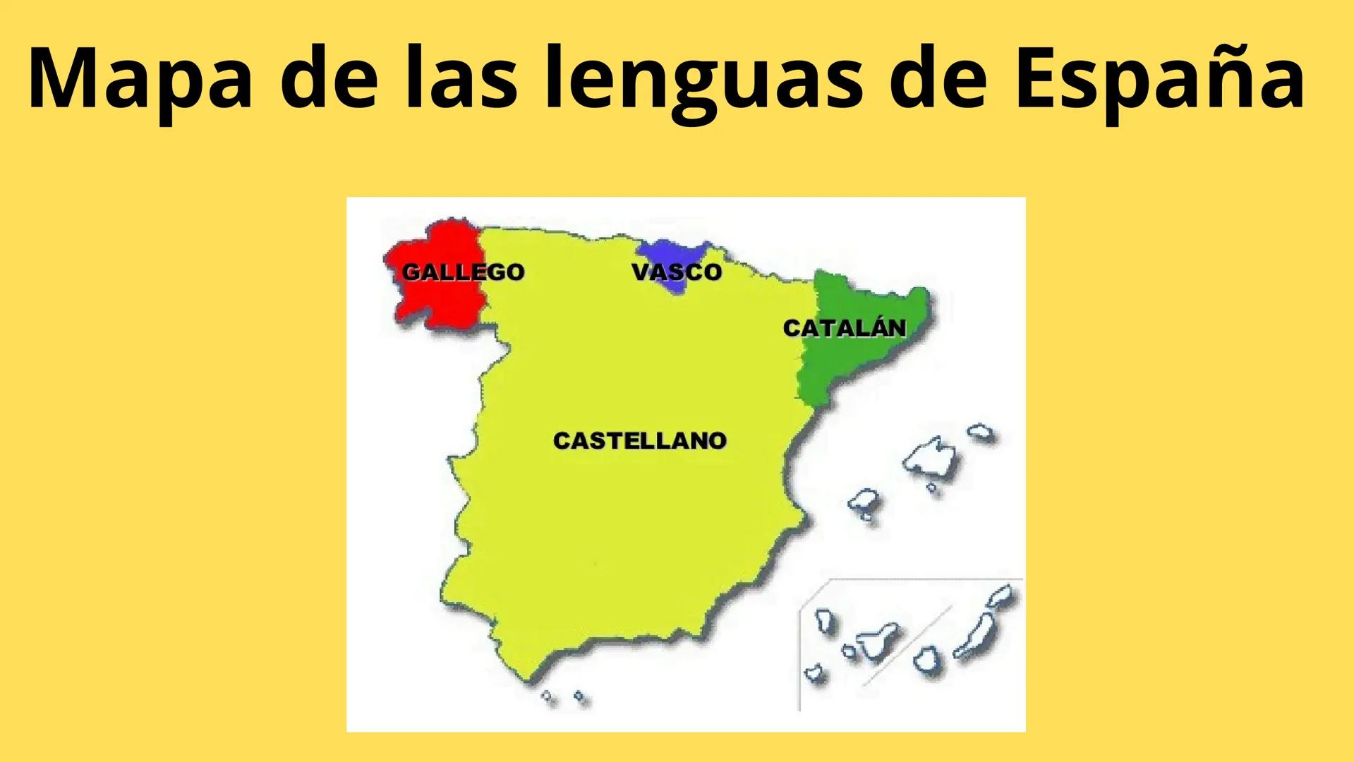 DIALECTOS DE
ESPAÑA
MARI VARDANASHVILI 1–º B
- CONTENIDO
Las lenguas de España
Mapa de las lenguas de España
El bilingüismo
Los dialectos de